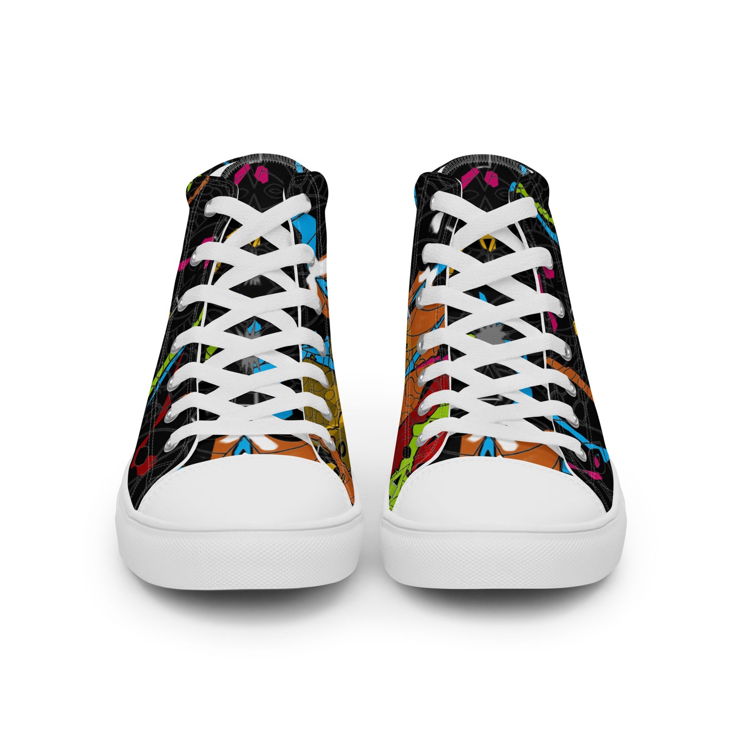 Women’s high top canvas shoes