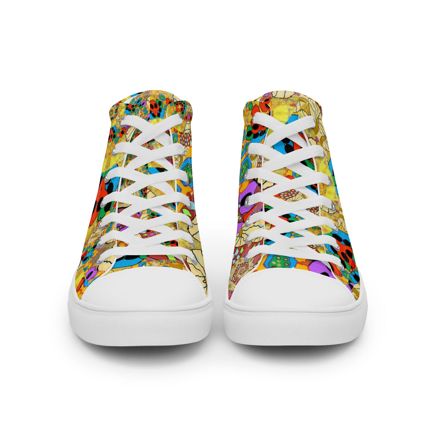 Women’s high top canvas shoes