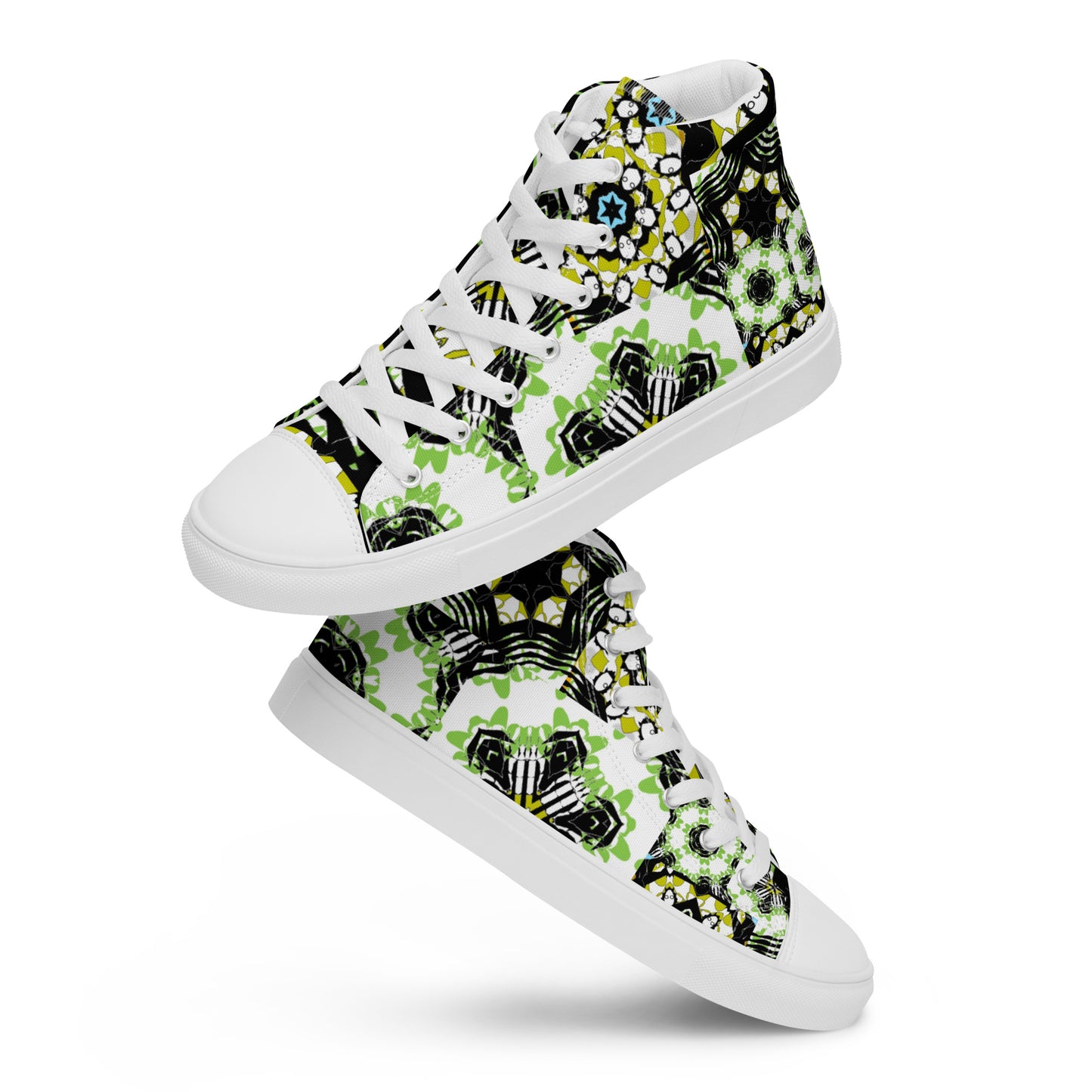 Women’s high top canvas shoes