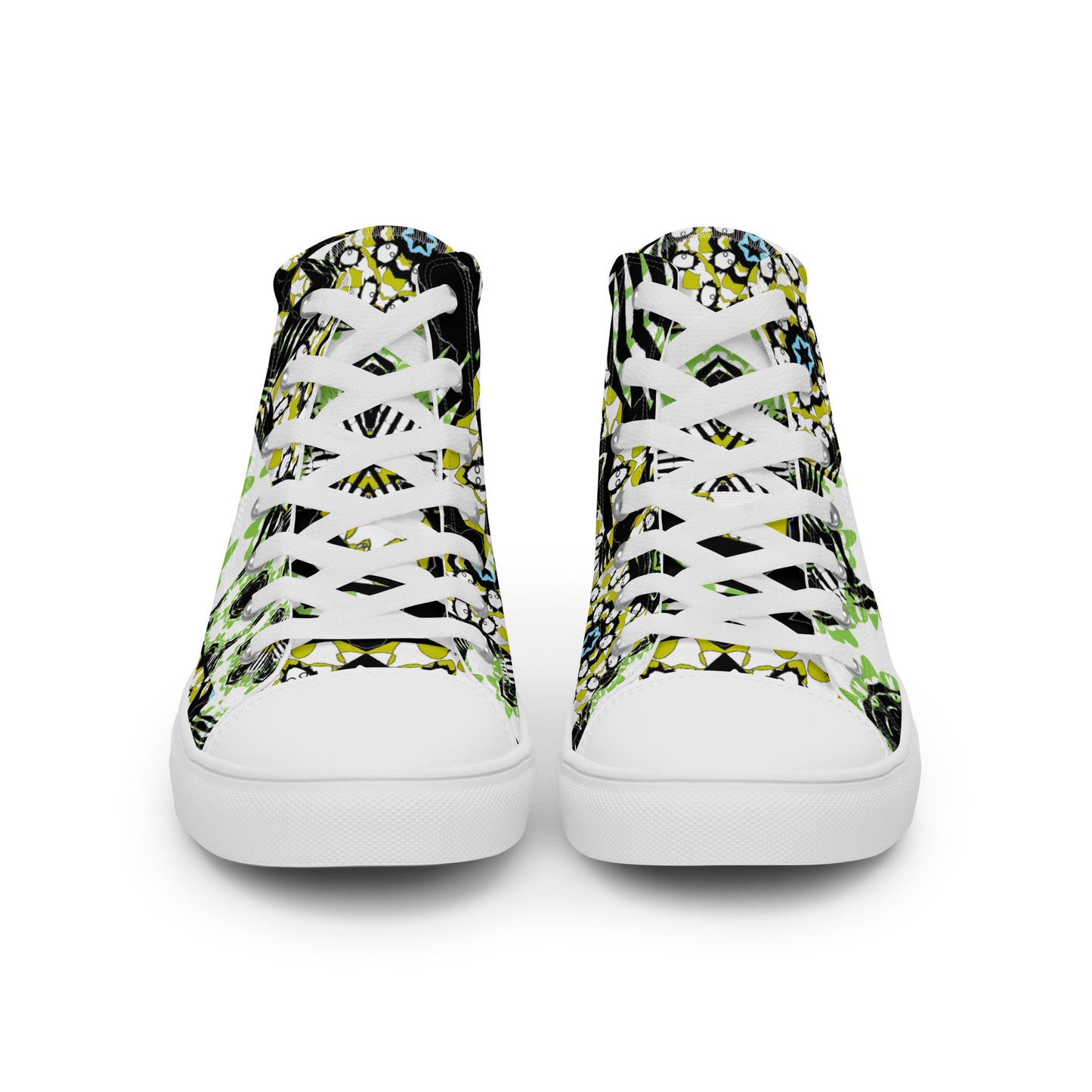 Women’s high top canvas shoes