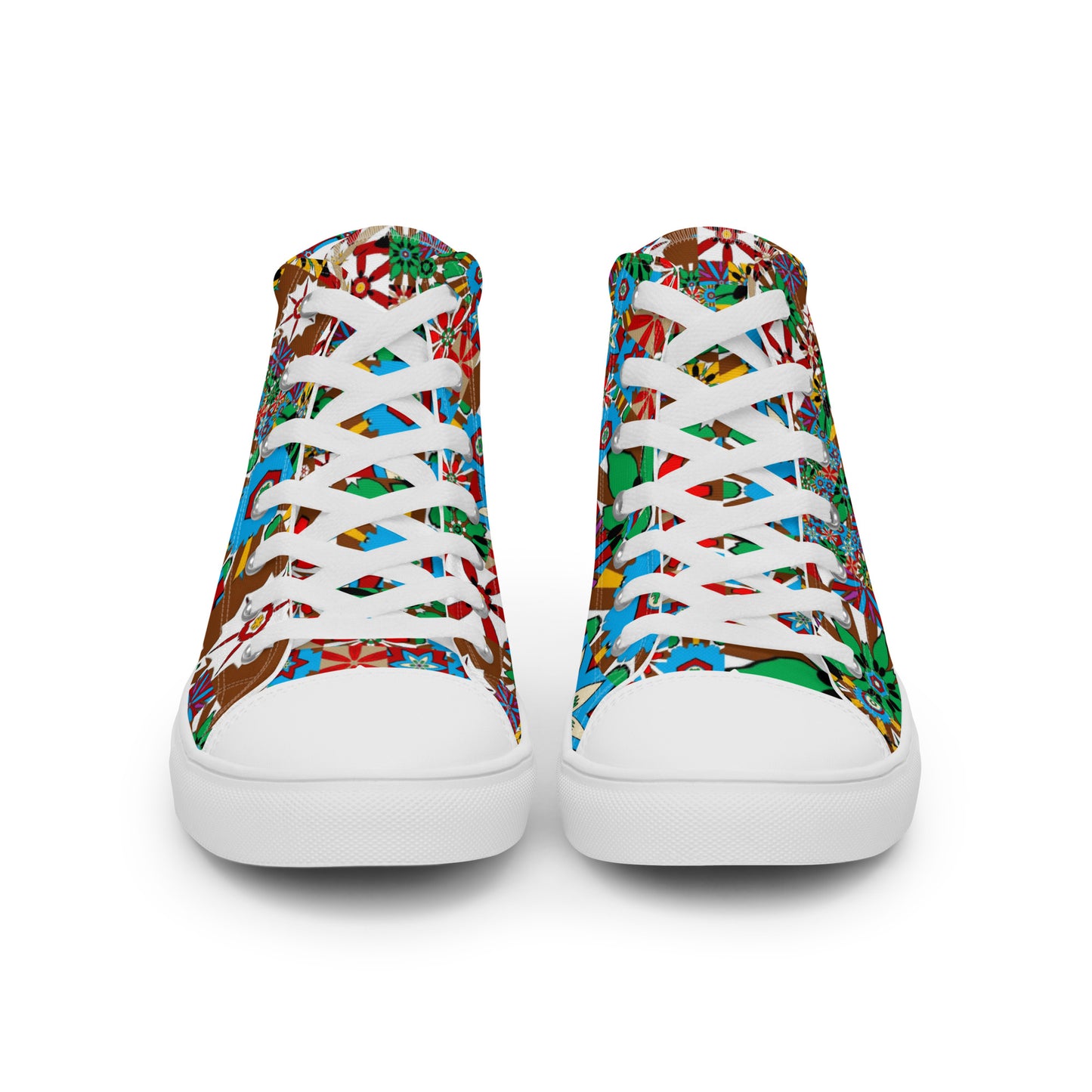 Women’s high top canvas shoes