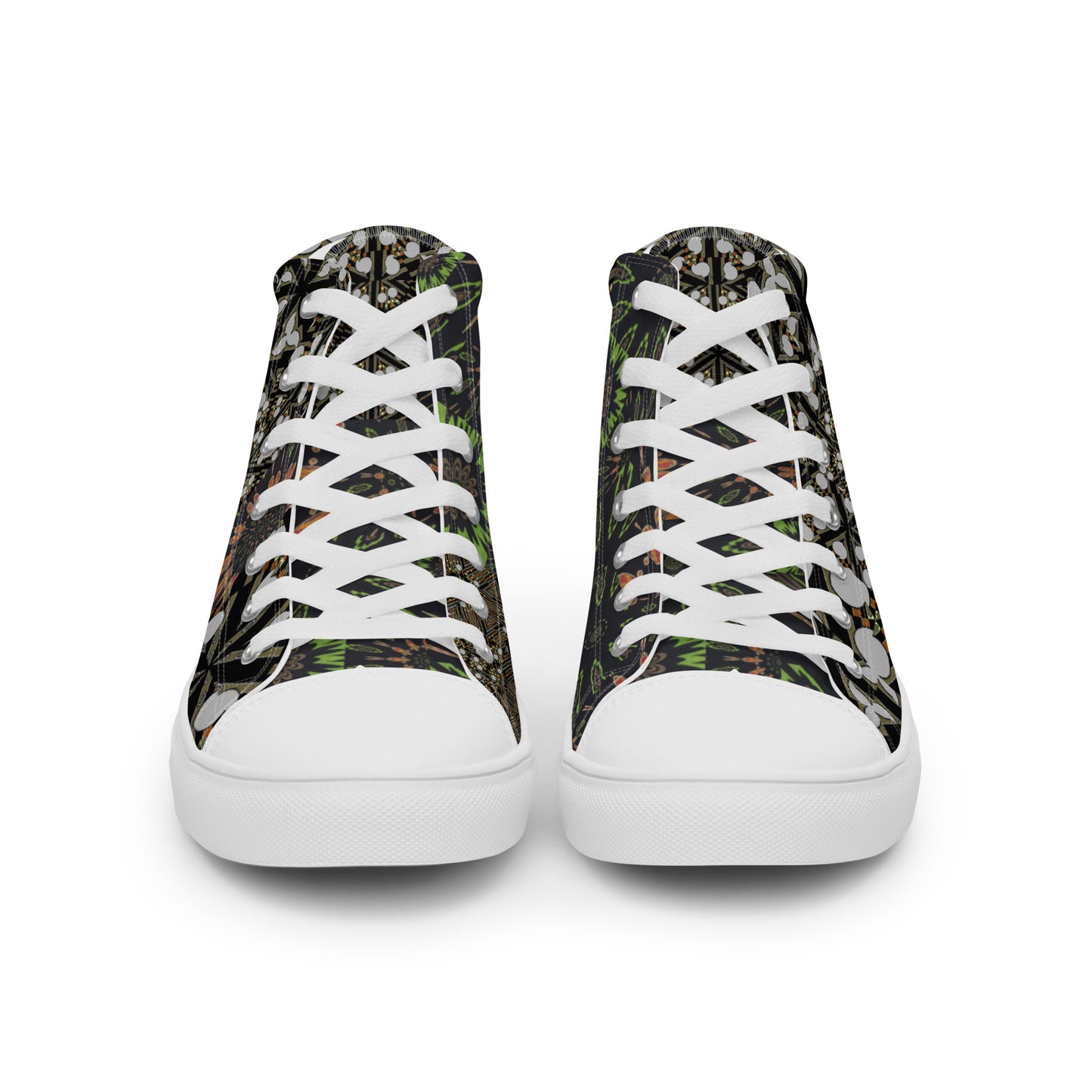 Women’s high top canvas shoes