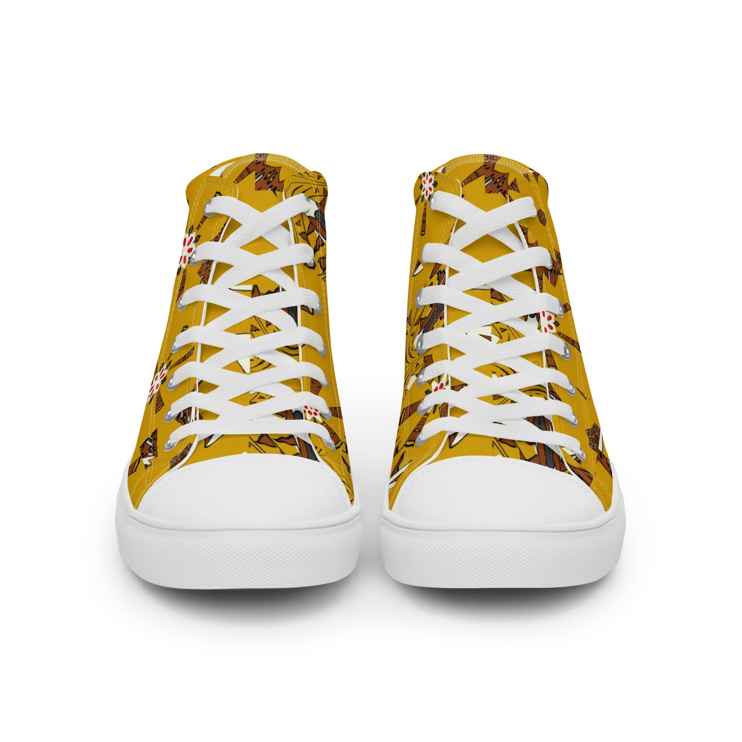 Women’s high top canvas shoes