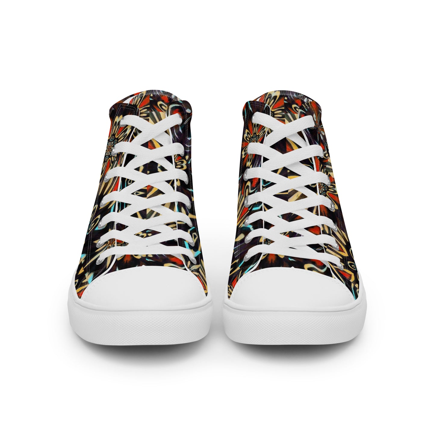 Women’s high top canvas shoes