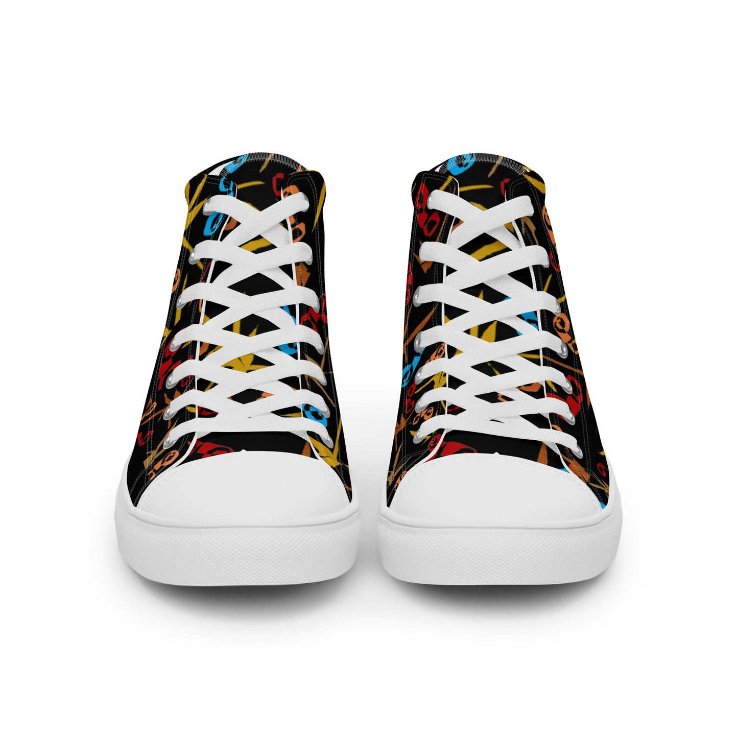 Women’s high top canvas shoes