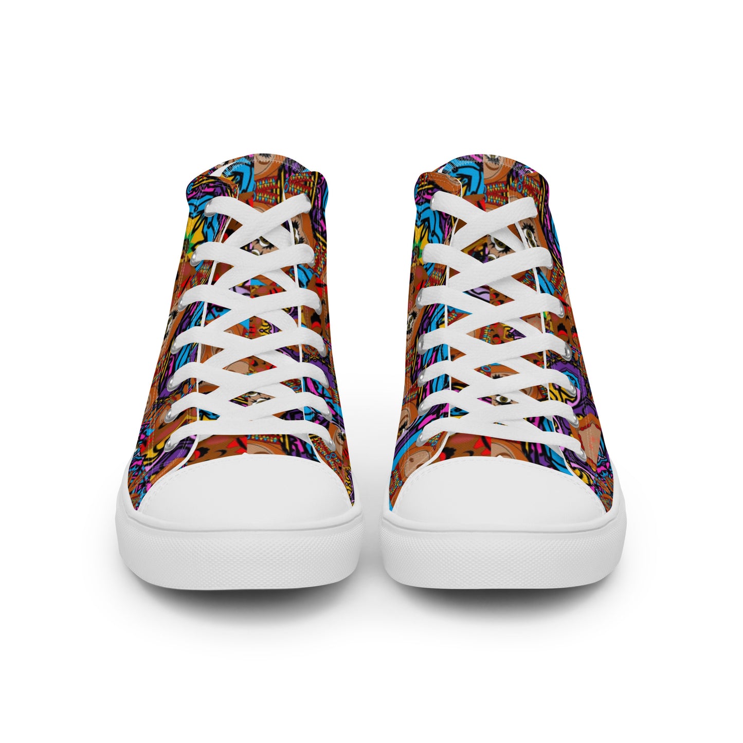 Women’s high top canvas shoes