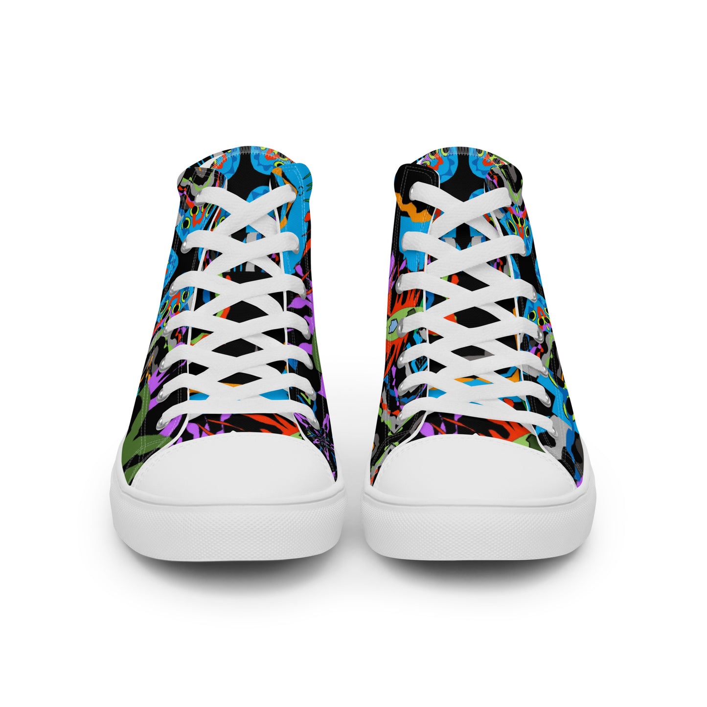 Women’s high top canvas shoes