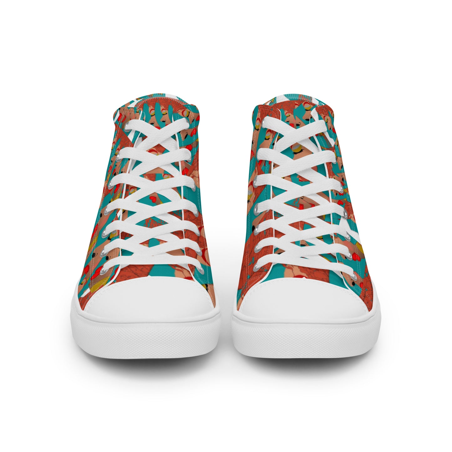 Women’s high top canvas shoes