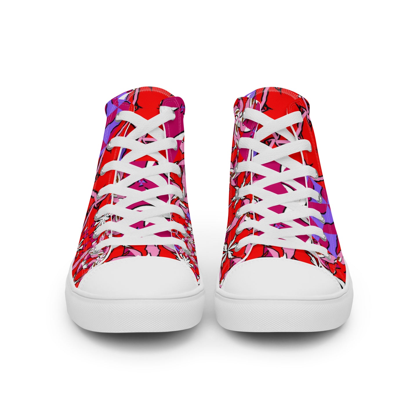 Women’s high top canvas shoes