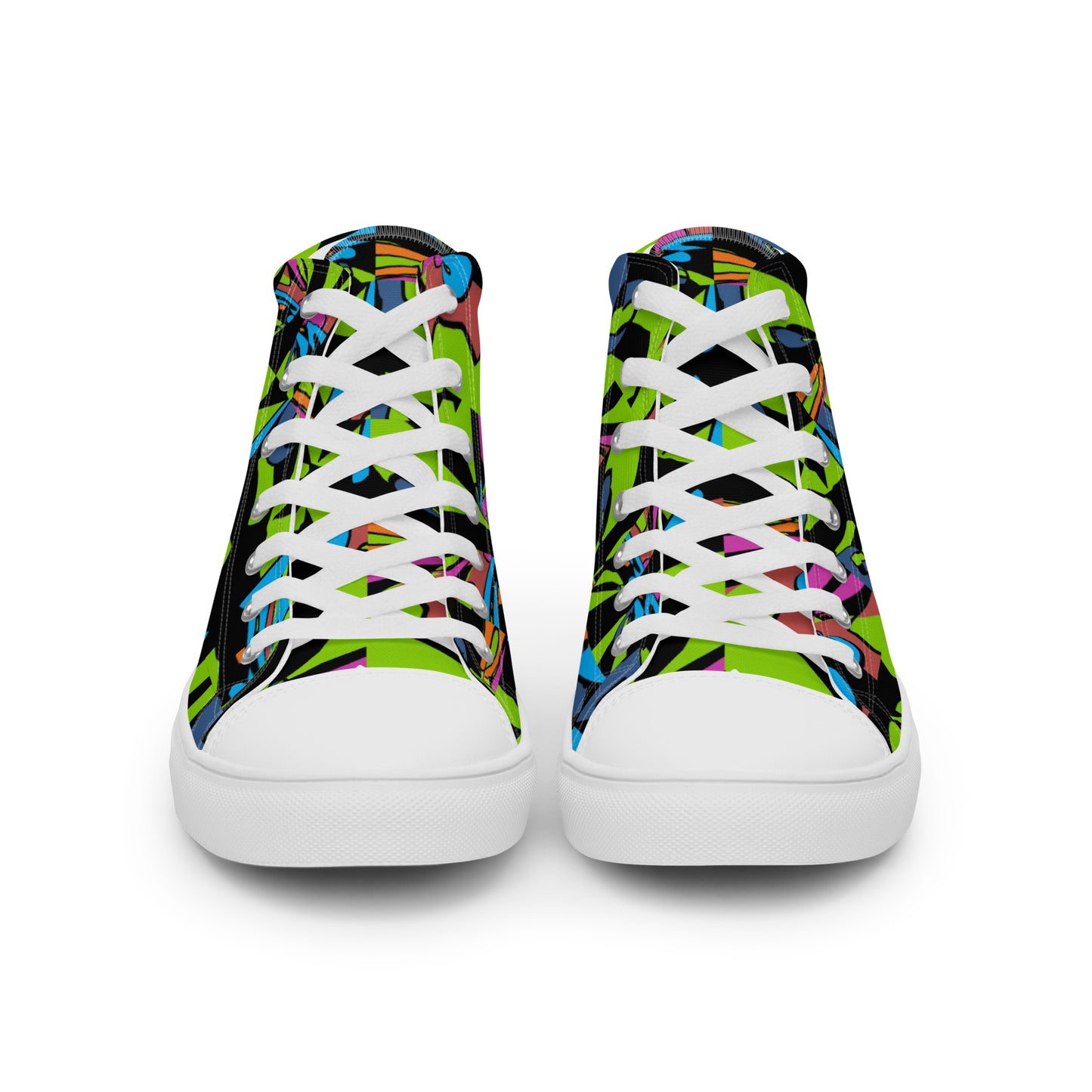 Women’s high top canvas shoes