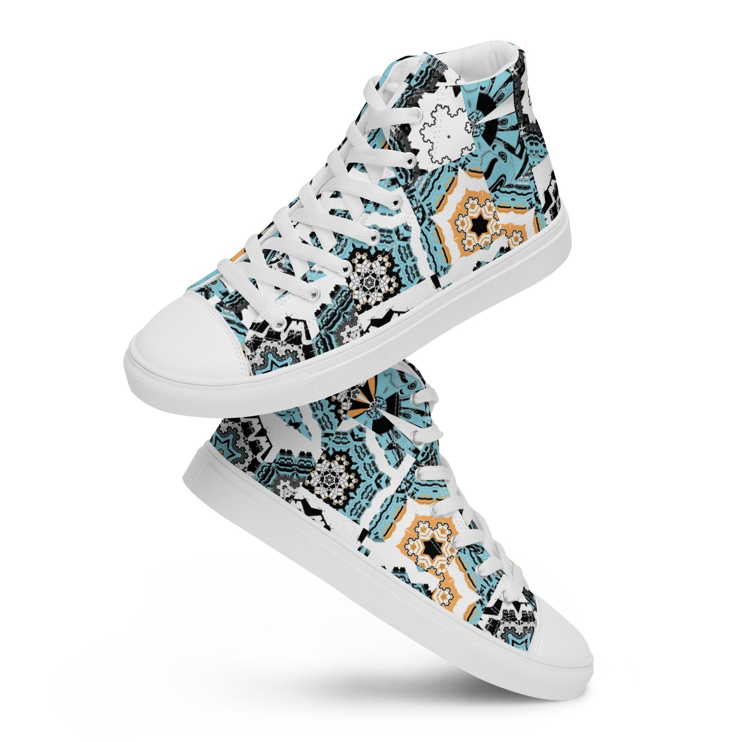 Women’s high top canvas shoes