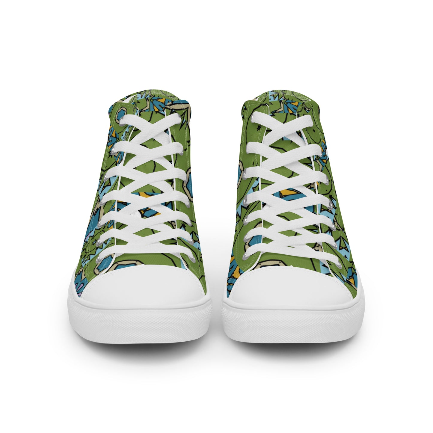 Women’s high top canvas shoes