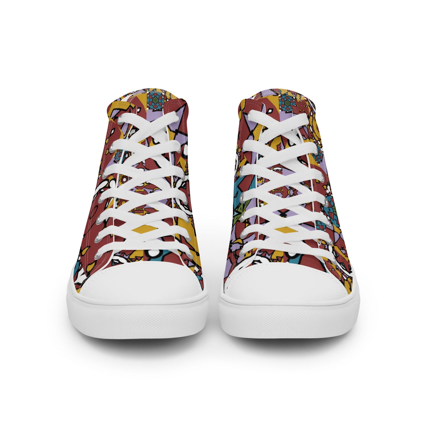 Women’s high top canvas shoes