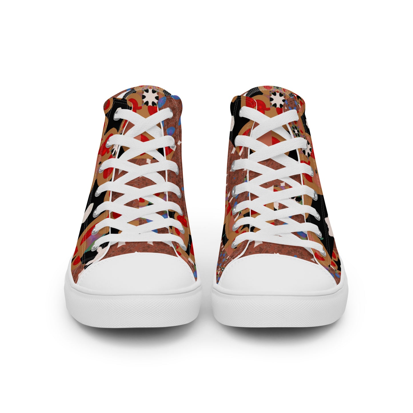 Women’s high top canvas shoes