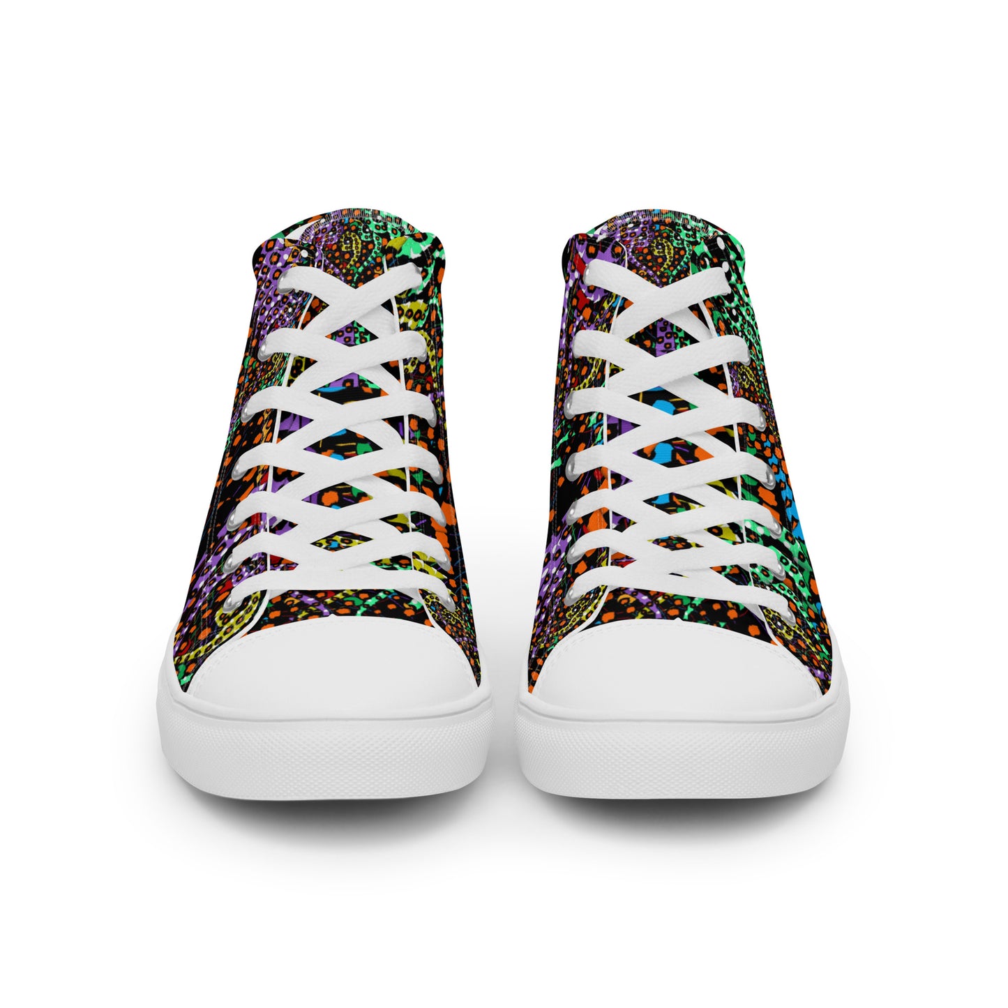 Women’s high top canvas shoes