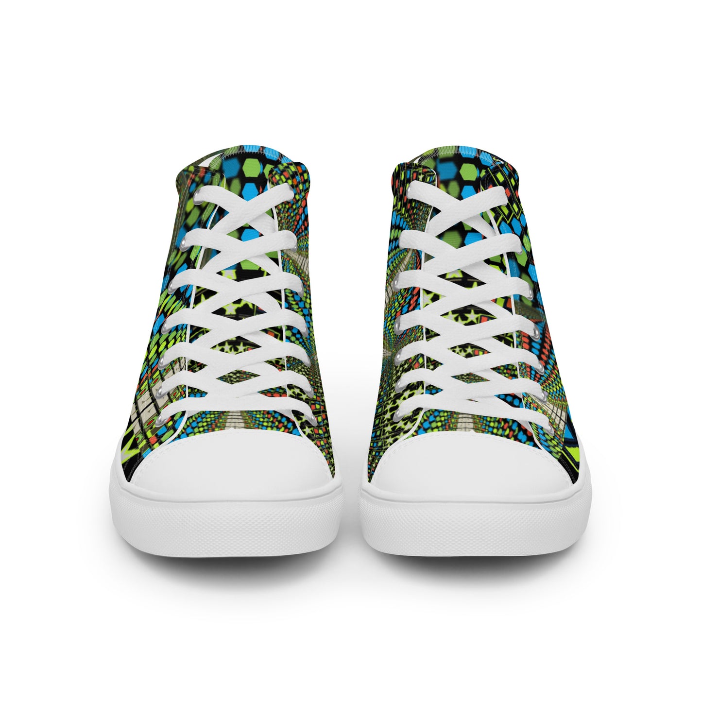 Women’s high top canvas shoes