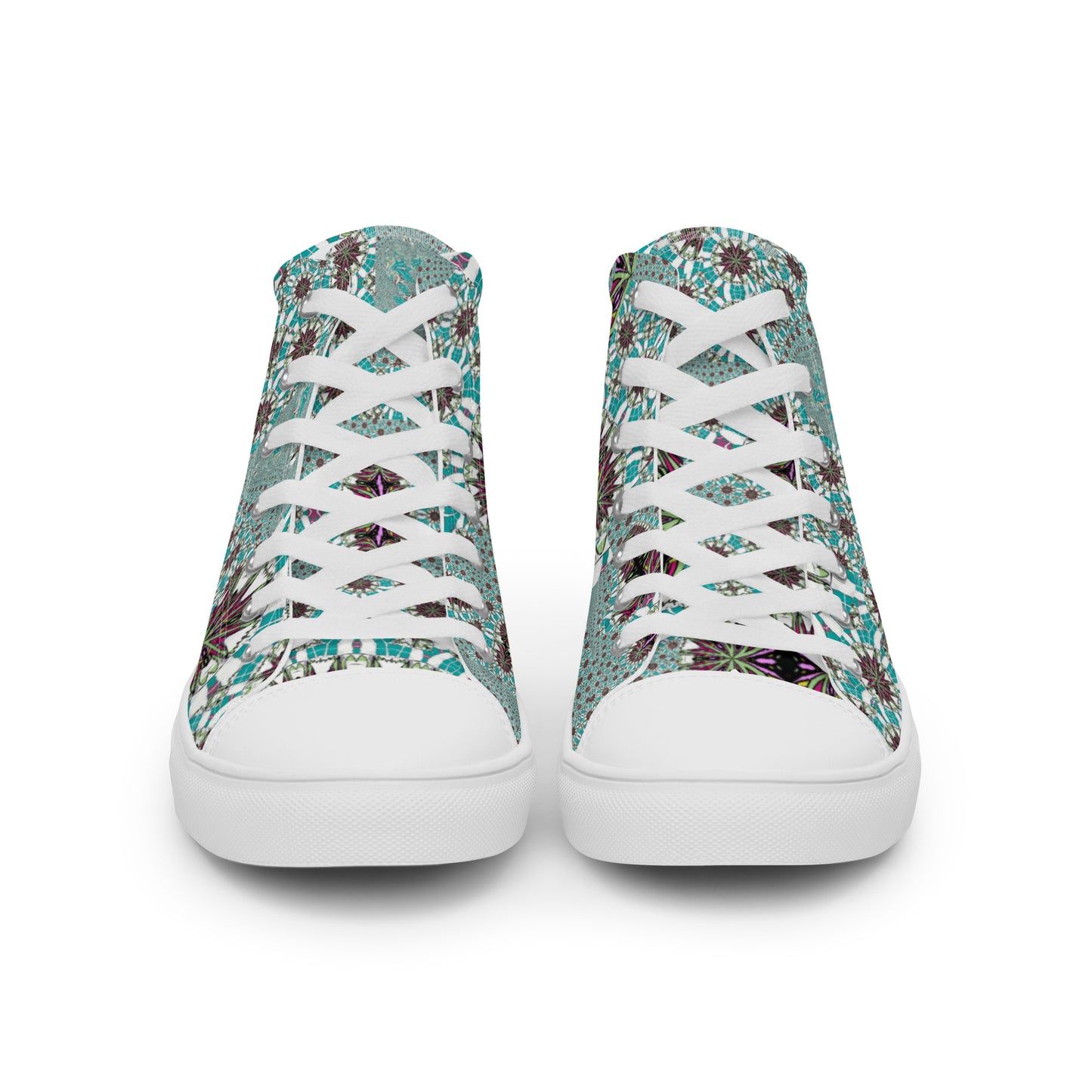 Women’s high top canvas shoes