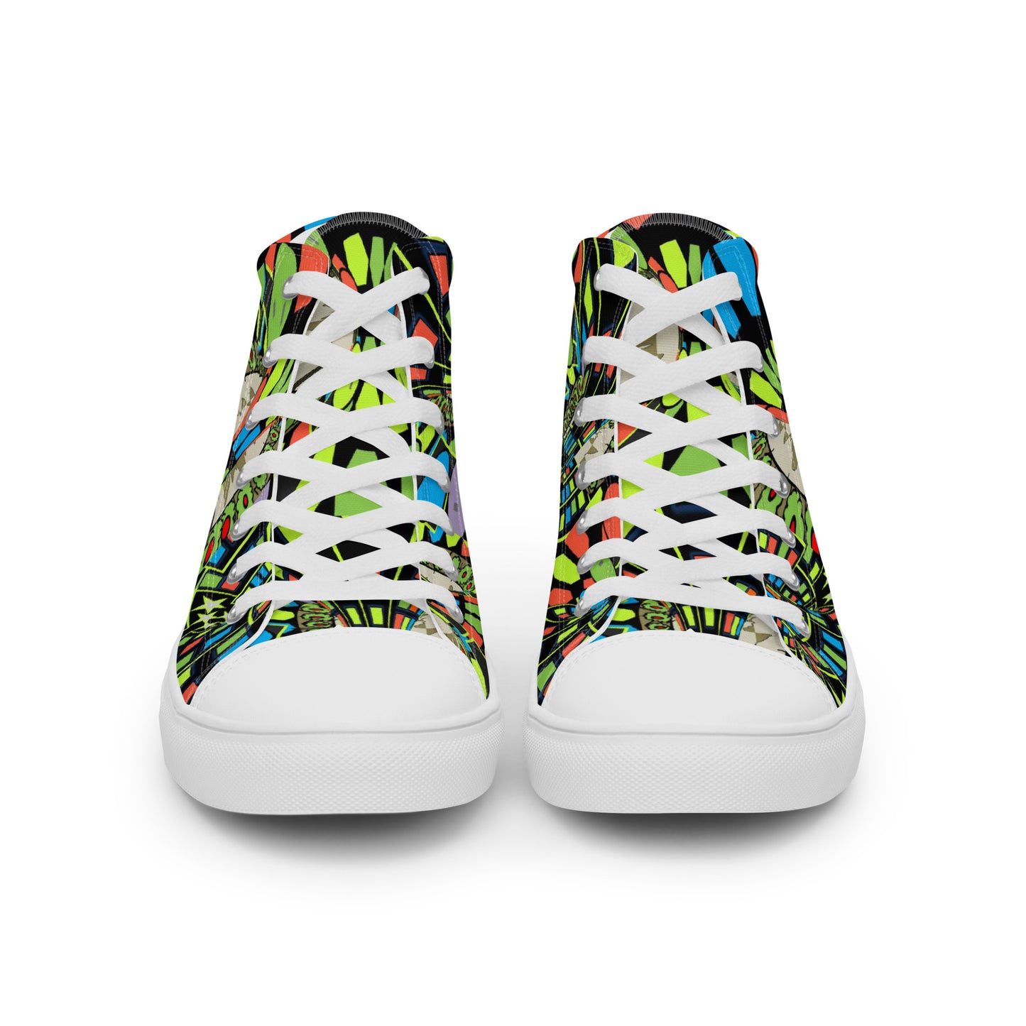 Women’s high top canvas shoes