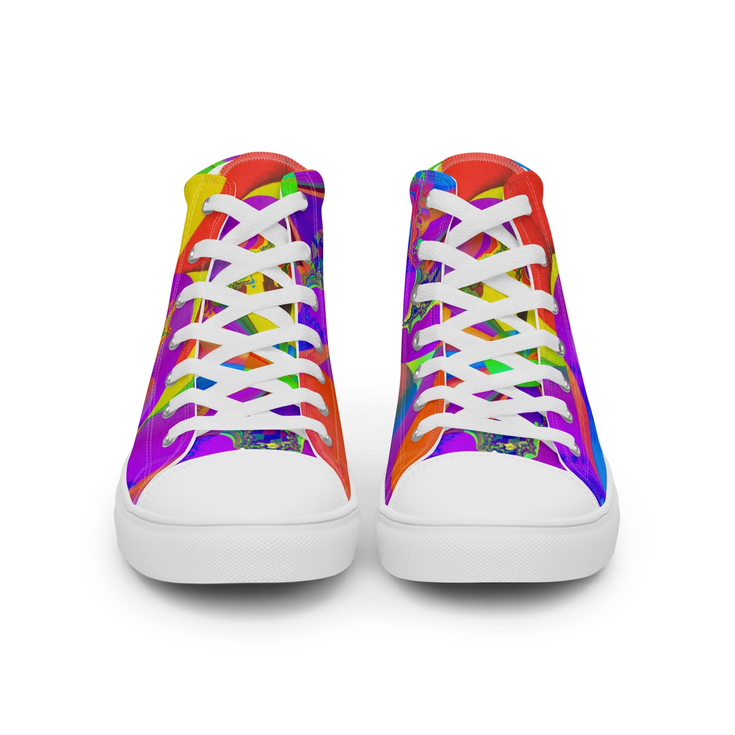 Women’s high top canvas shoes