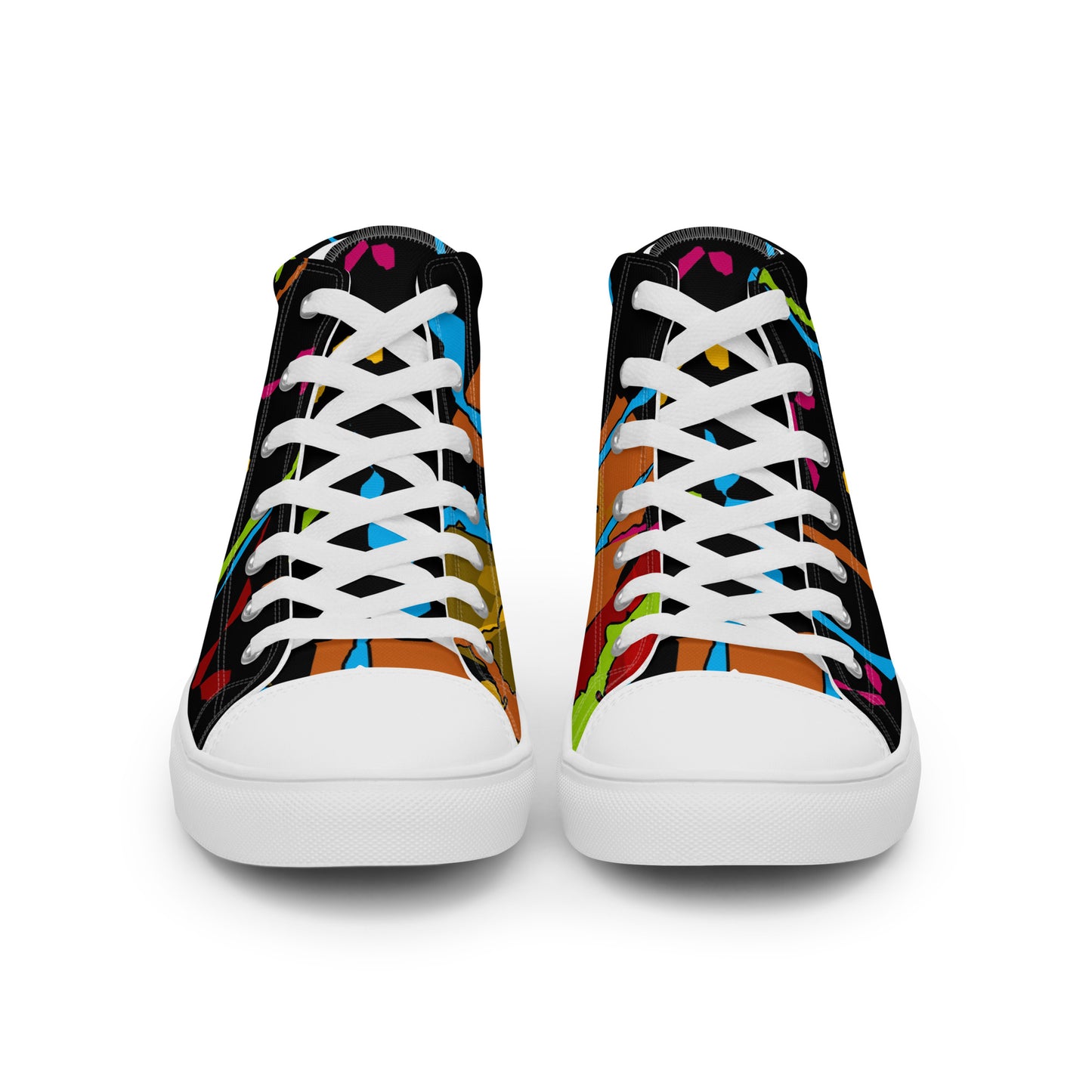 Women’s high top canvas shoes