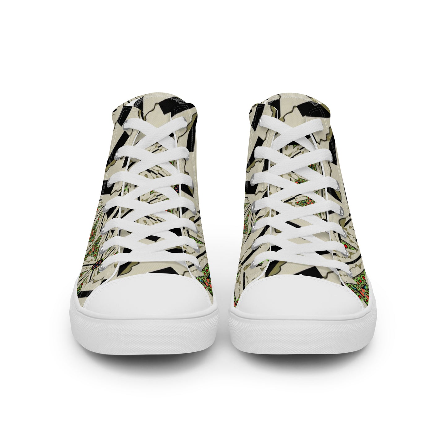 Women’s high top canvas shoes