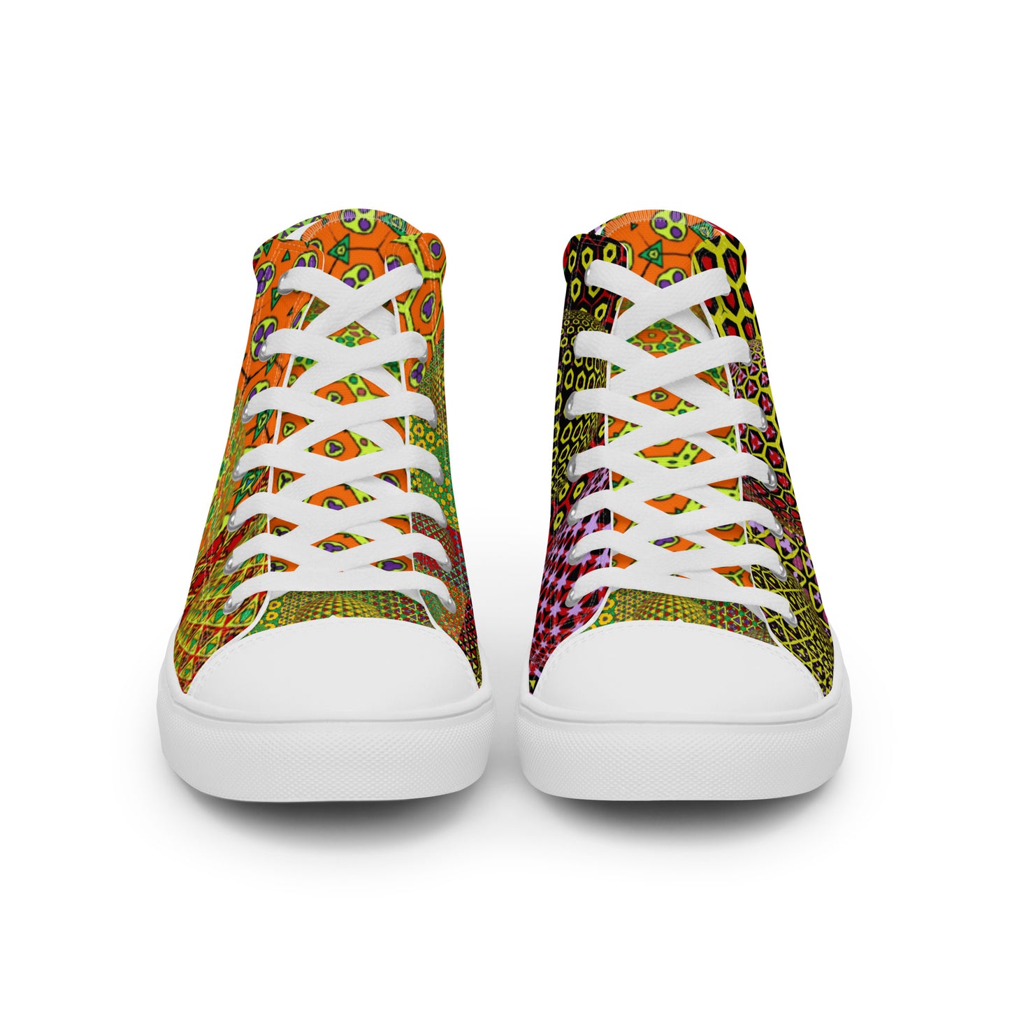 Women’s high top canvas shoes