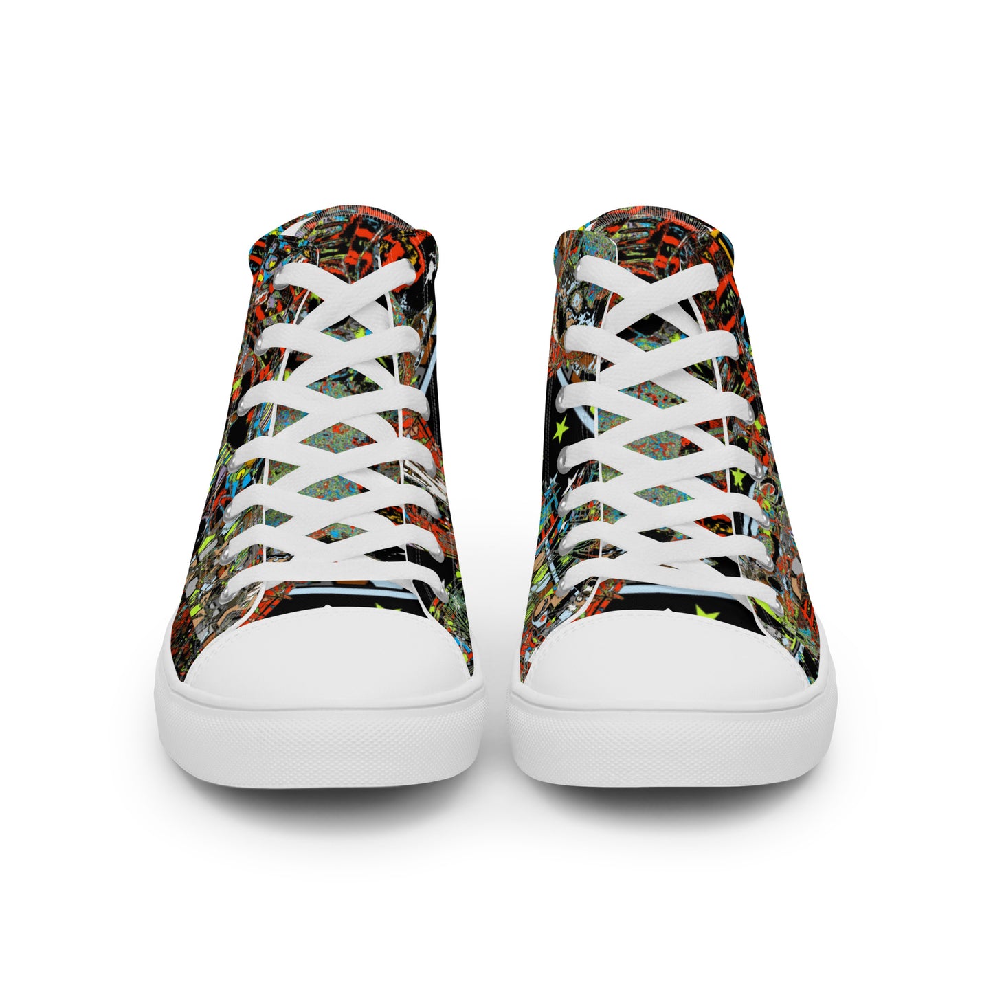 Women’s high top canvas shoes