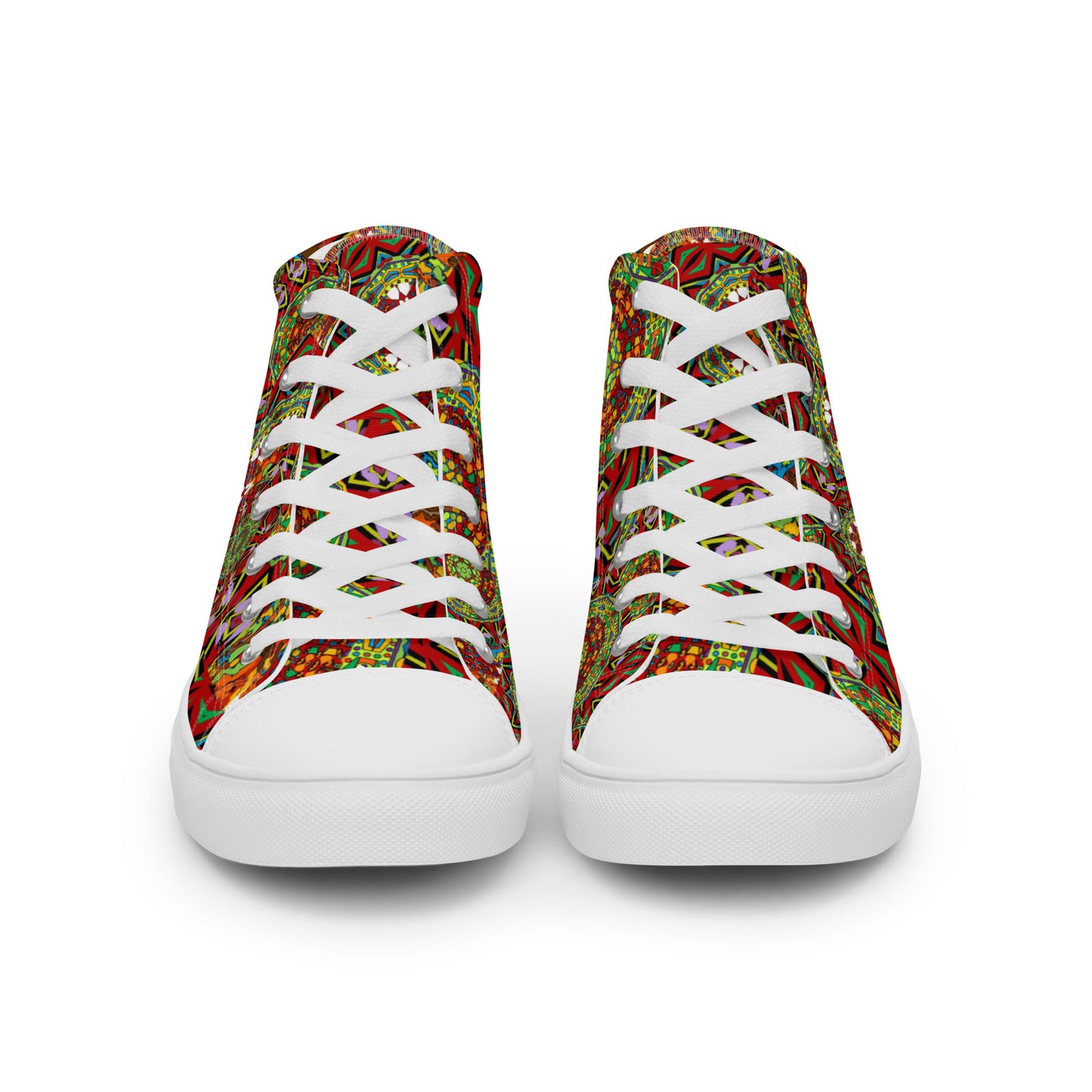 Women’s high top canvas shoes