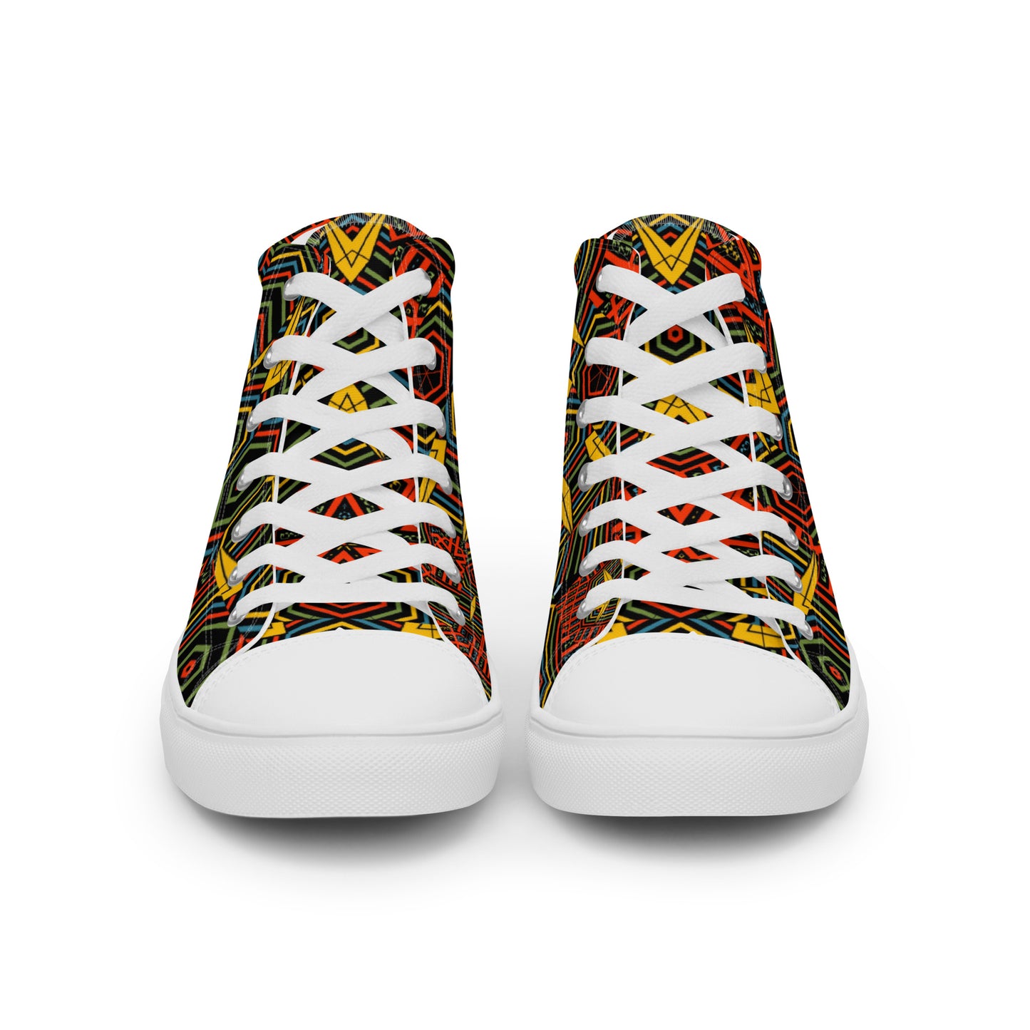 Women’s high top canvas shoes