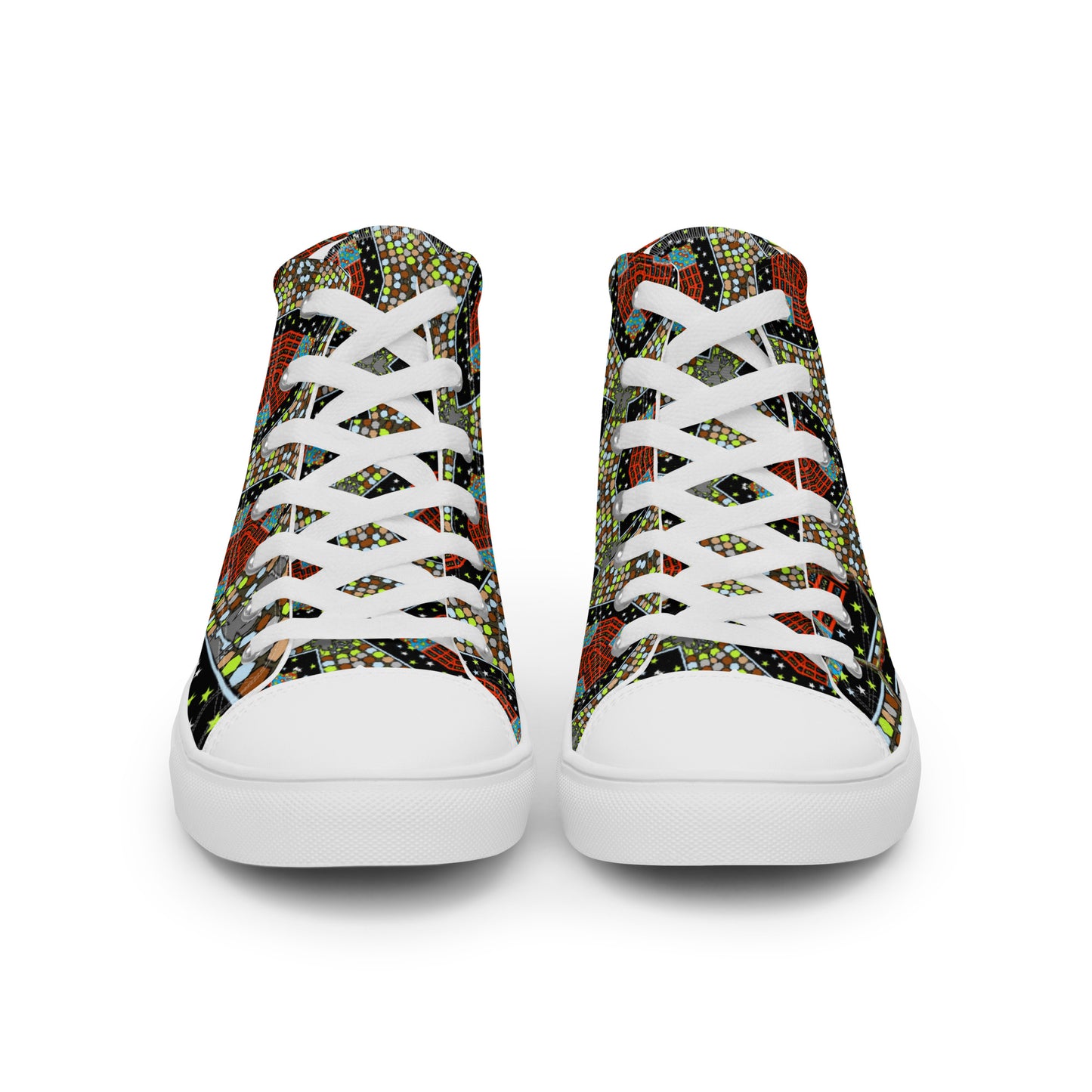 Women’s high top canvas shoes