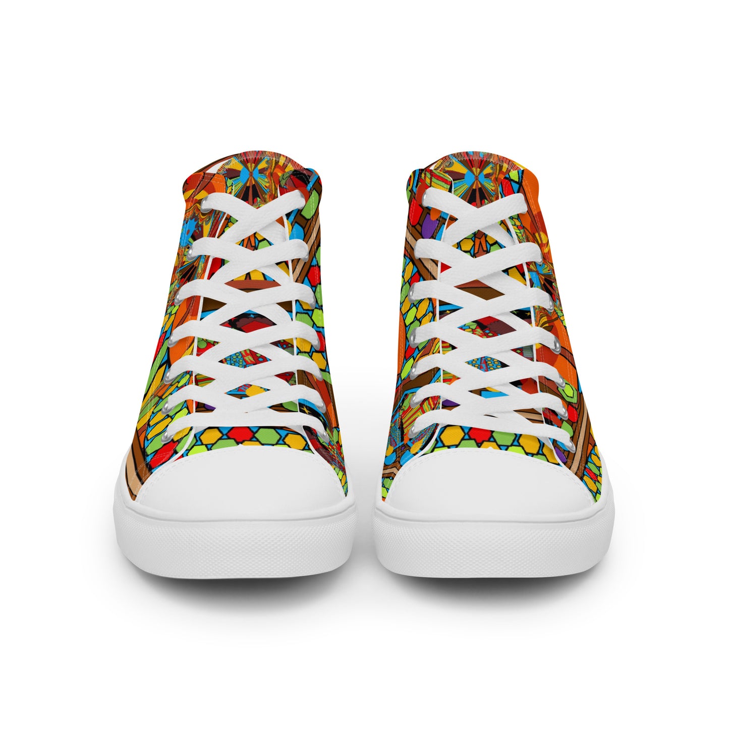 Women’s high top canvas shoes