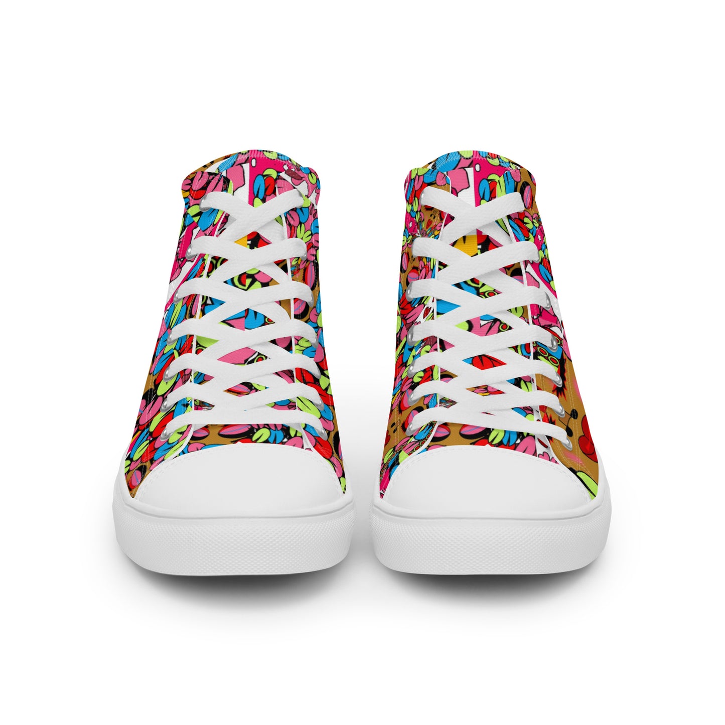 Women’s high top canvas shoes