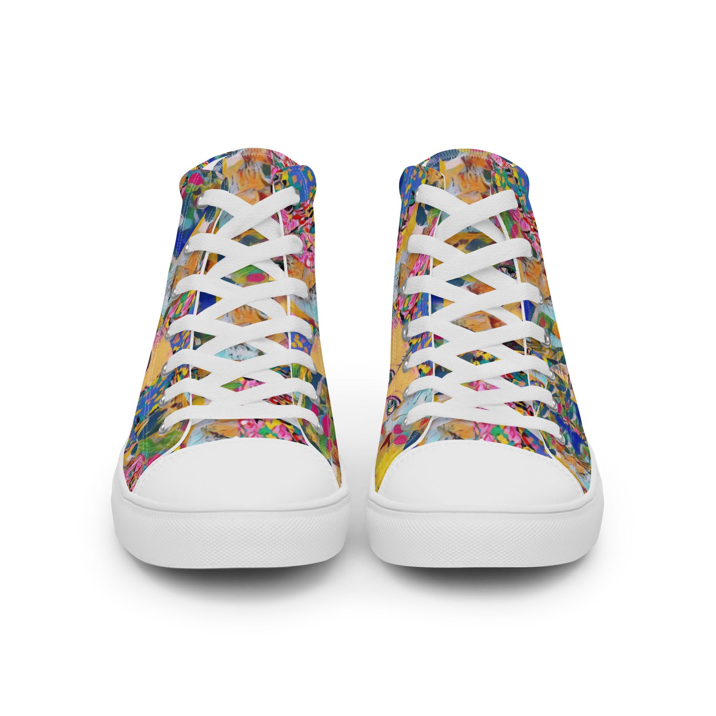 Women’s high top canvas shoes