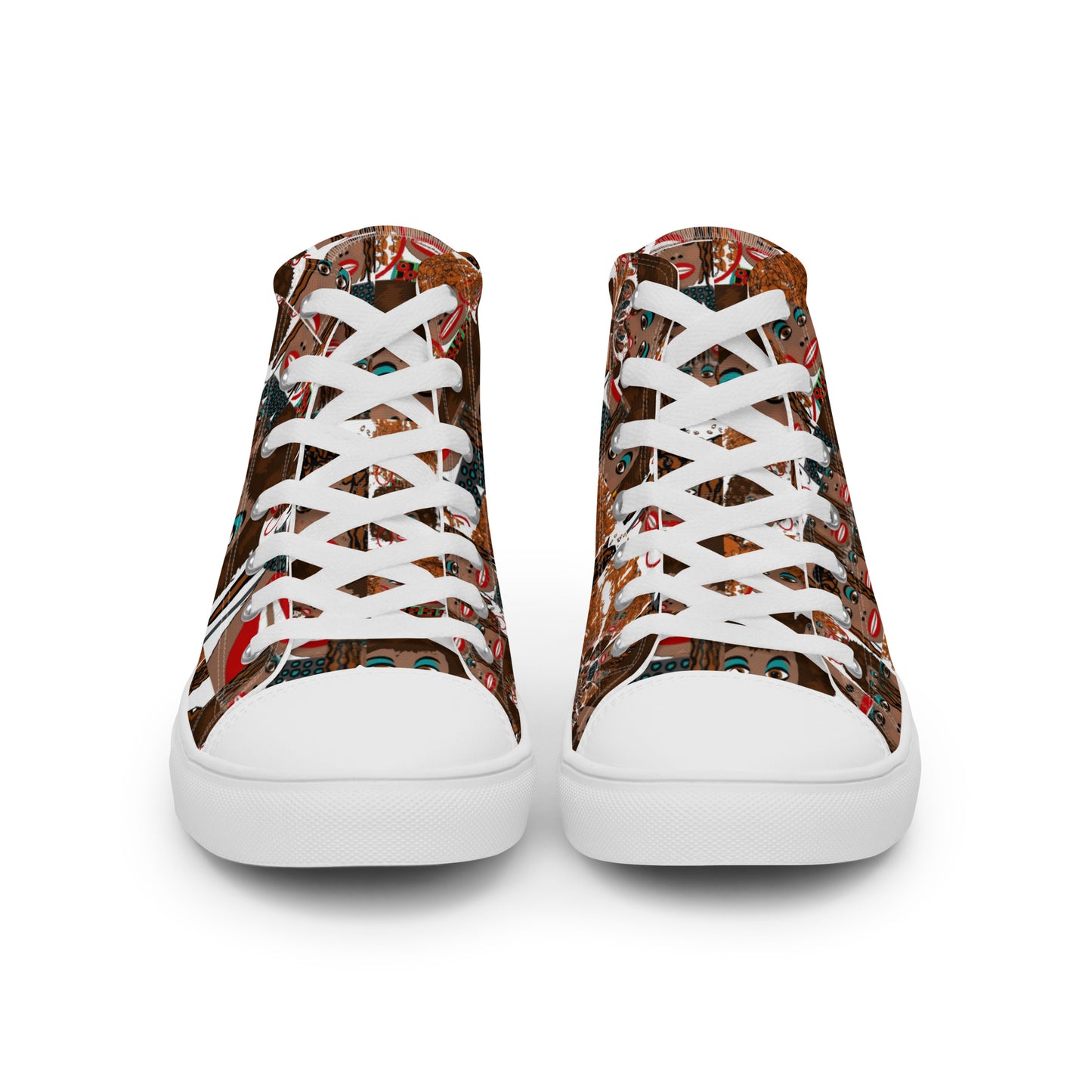 Women’s high top canvas shoes