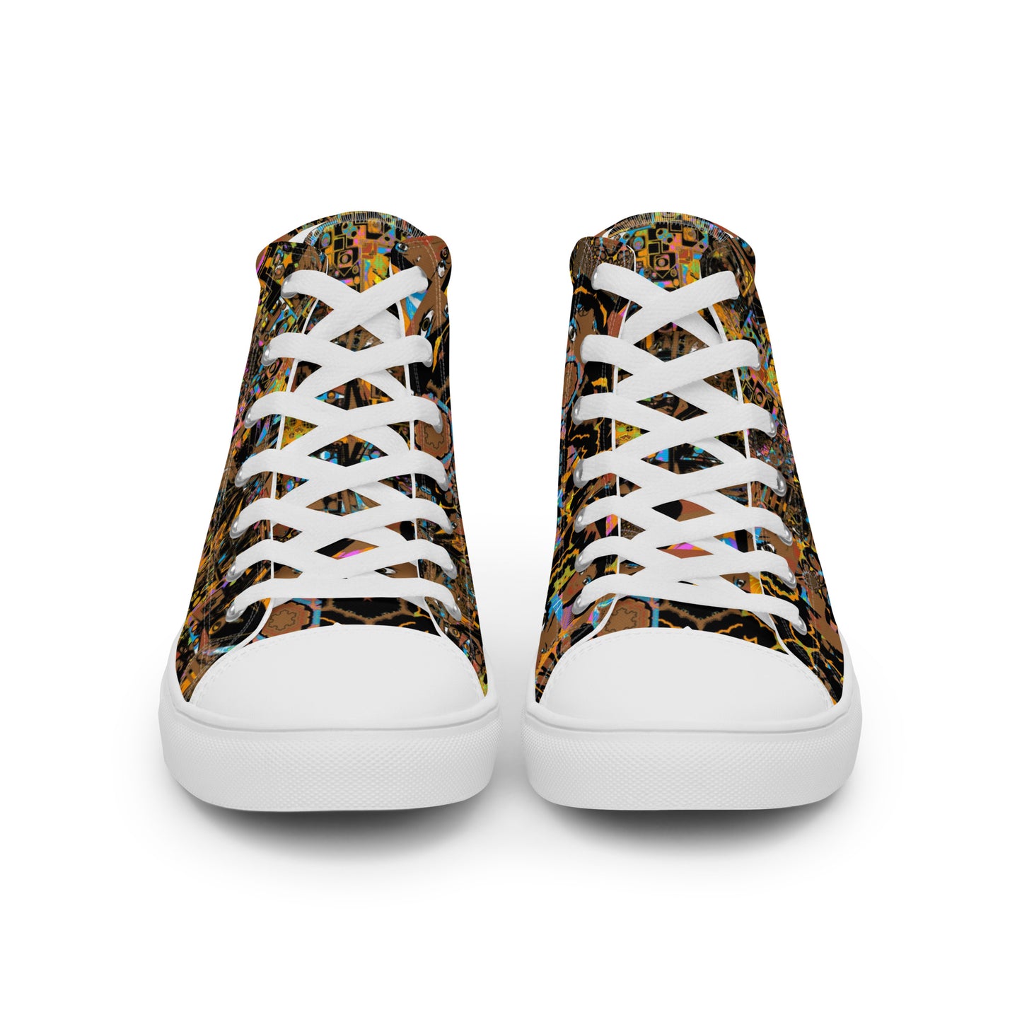 Women’s high top canvas shoes