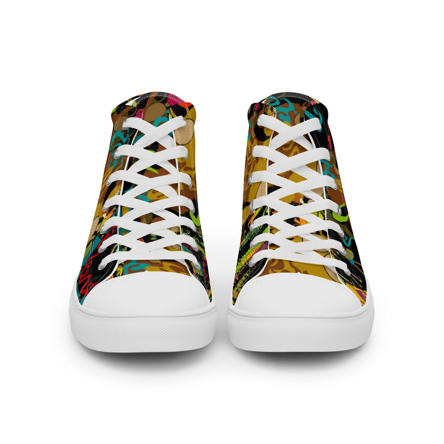 Women’s high top canvas shoes