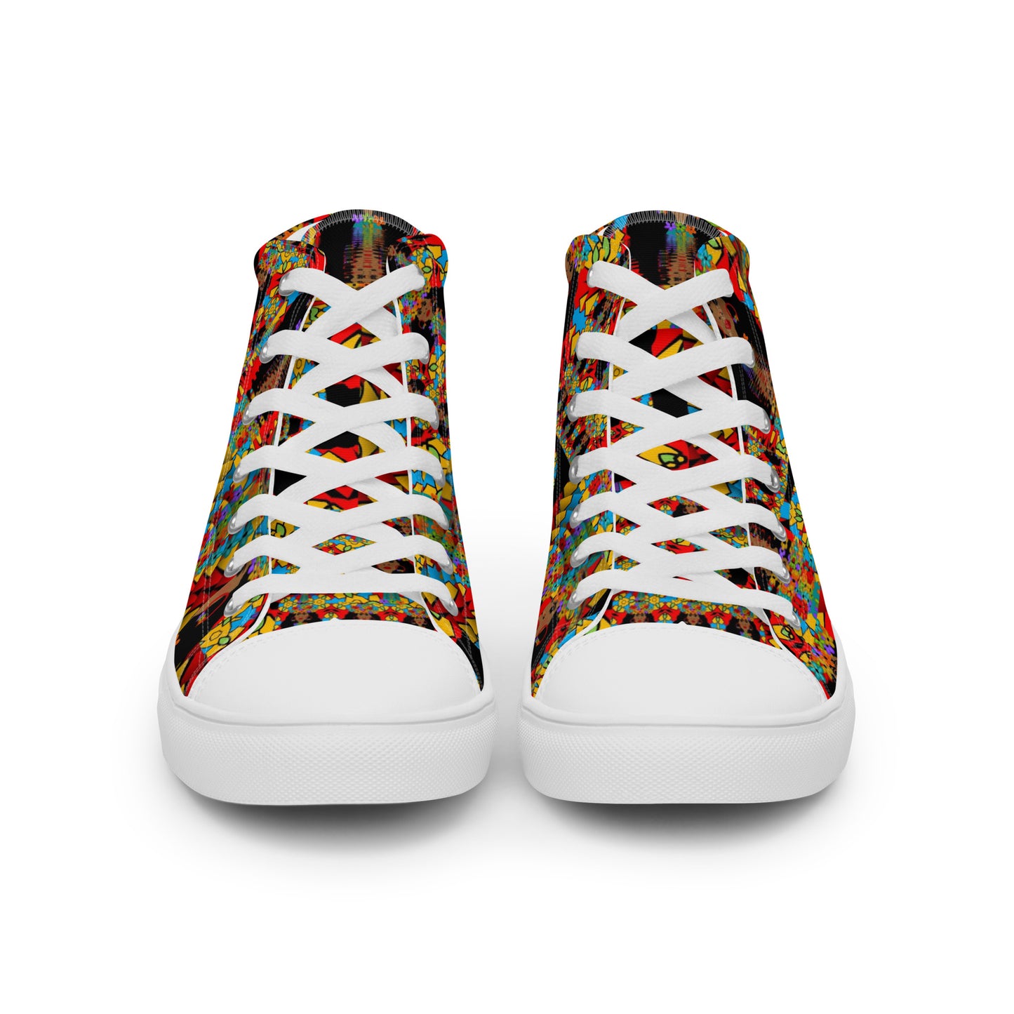 Women’s high top canvas shoes