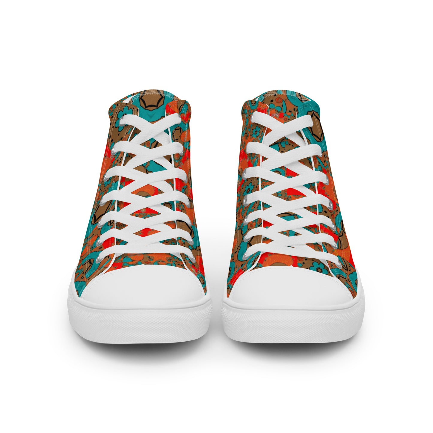 Women’s high top canvas shoes