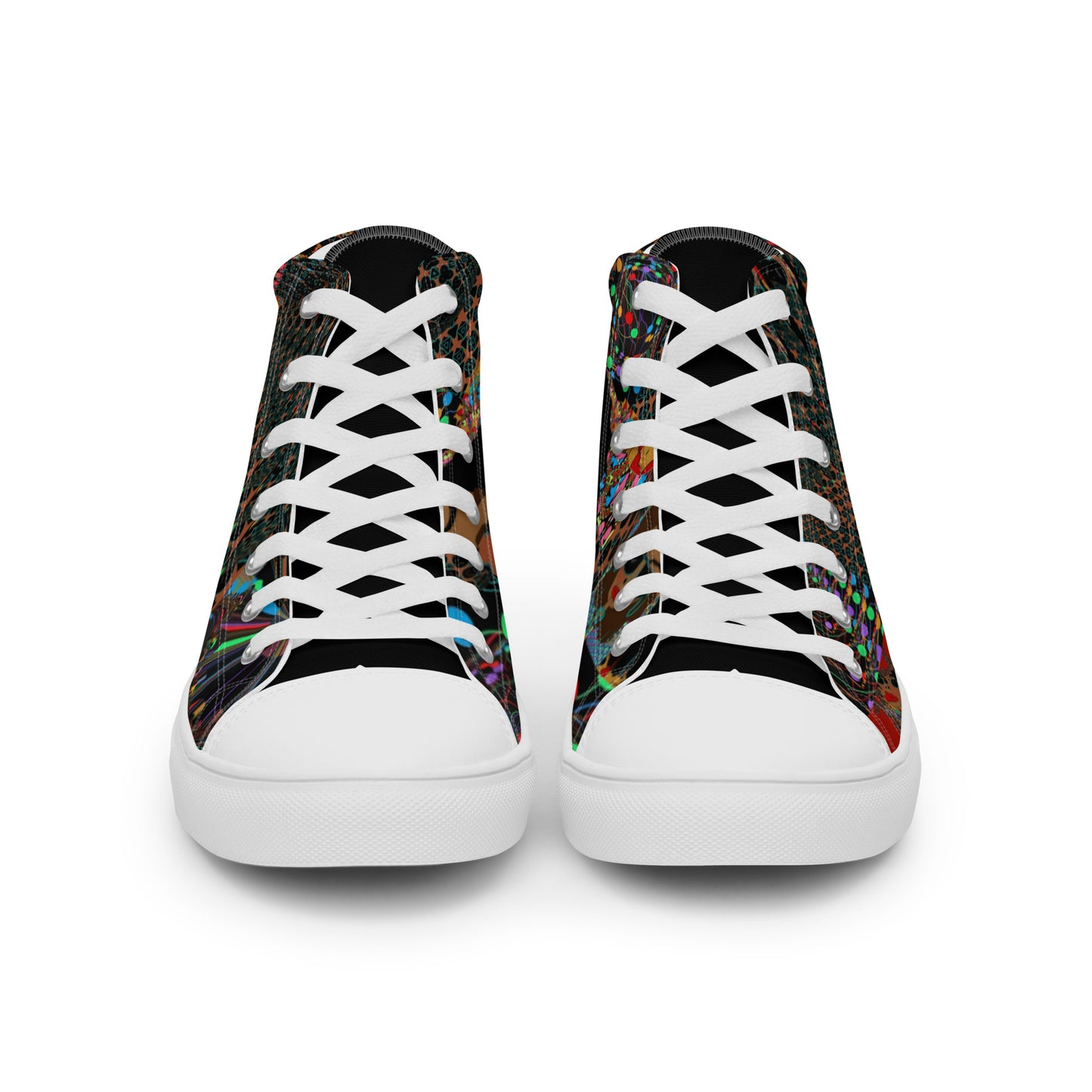 Women’s high top canvas shoes