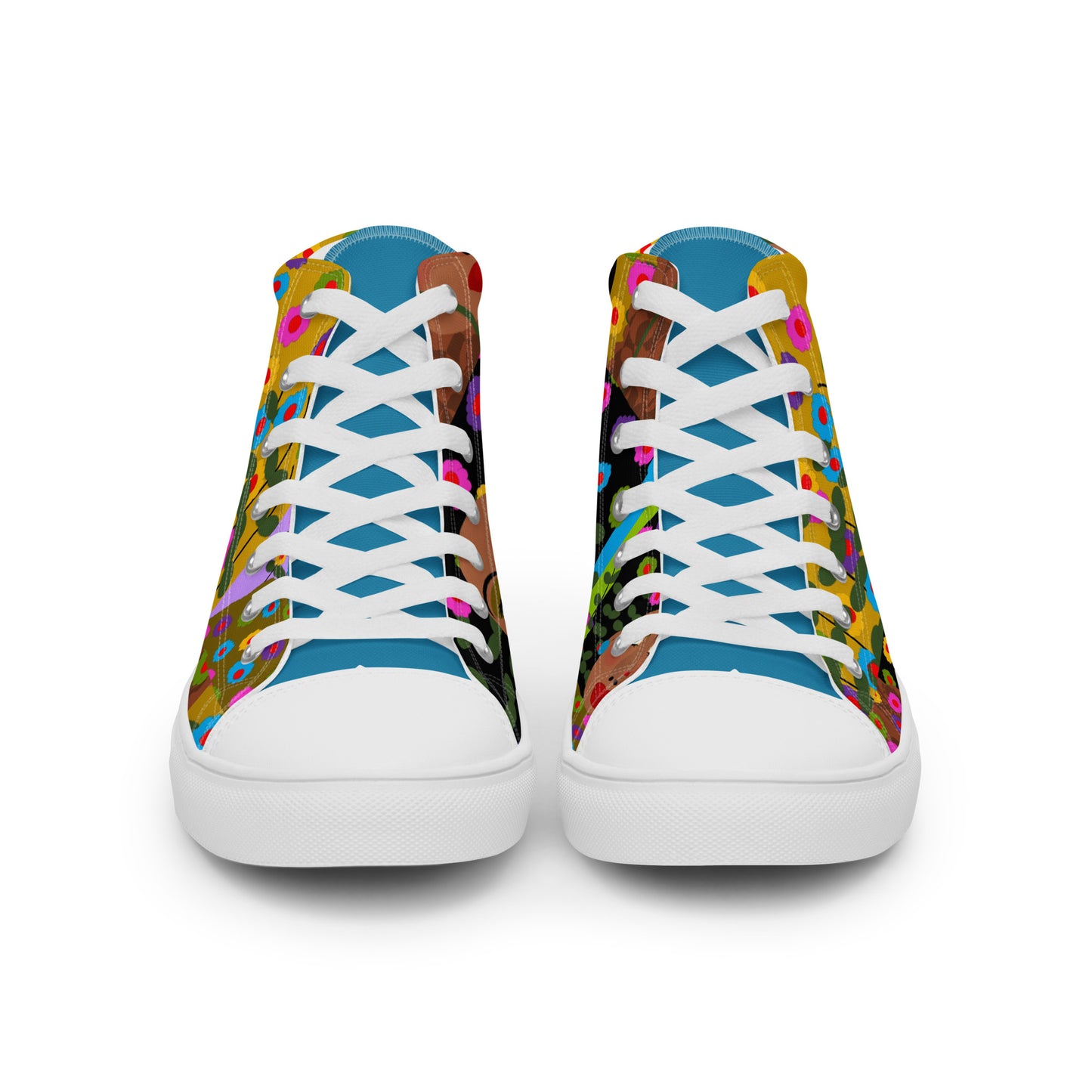 Women’s high top canvas shoes