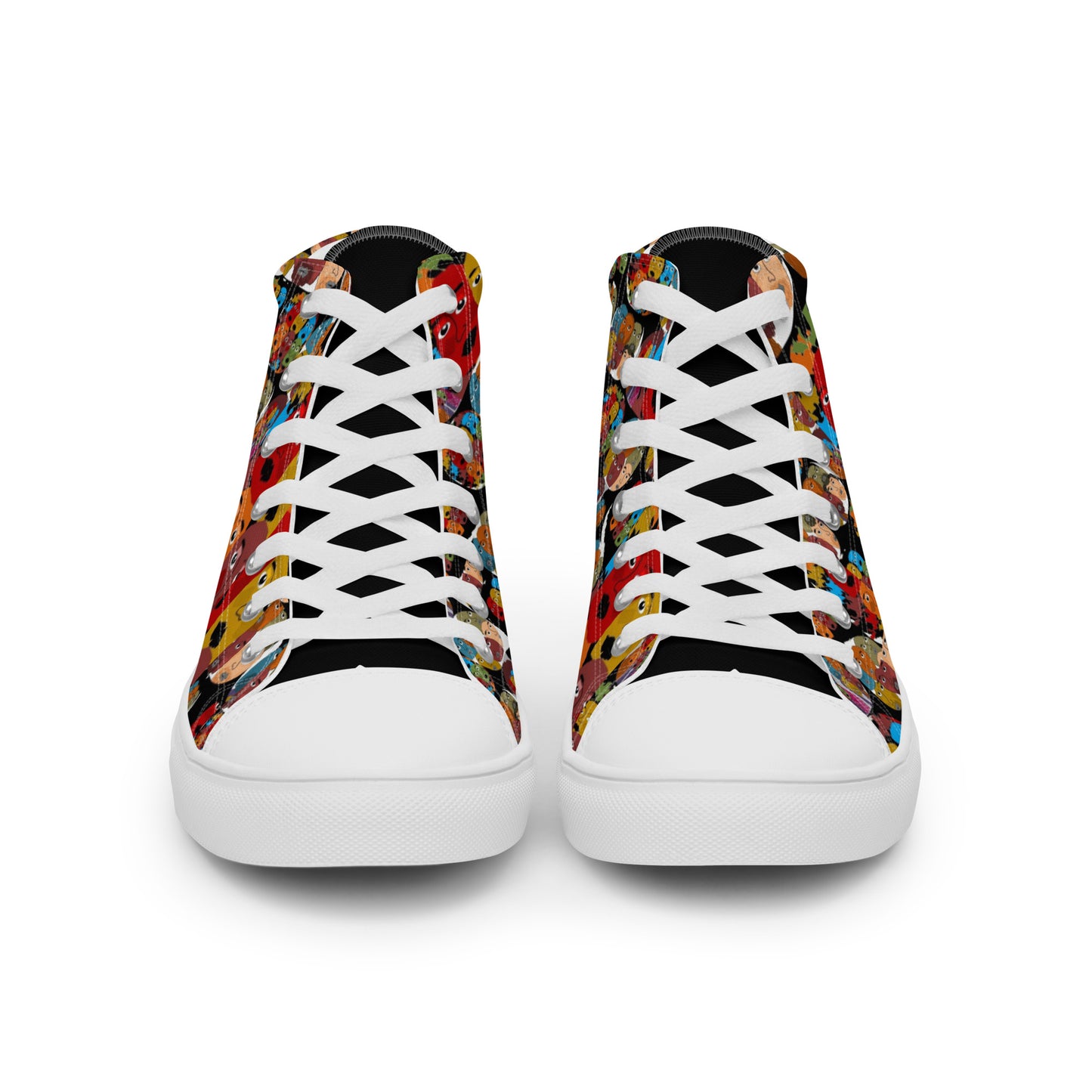 Women’s high top canvas shoes