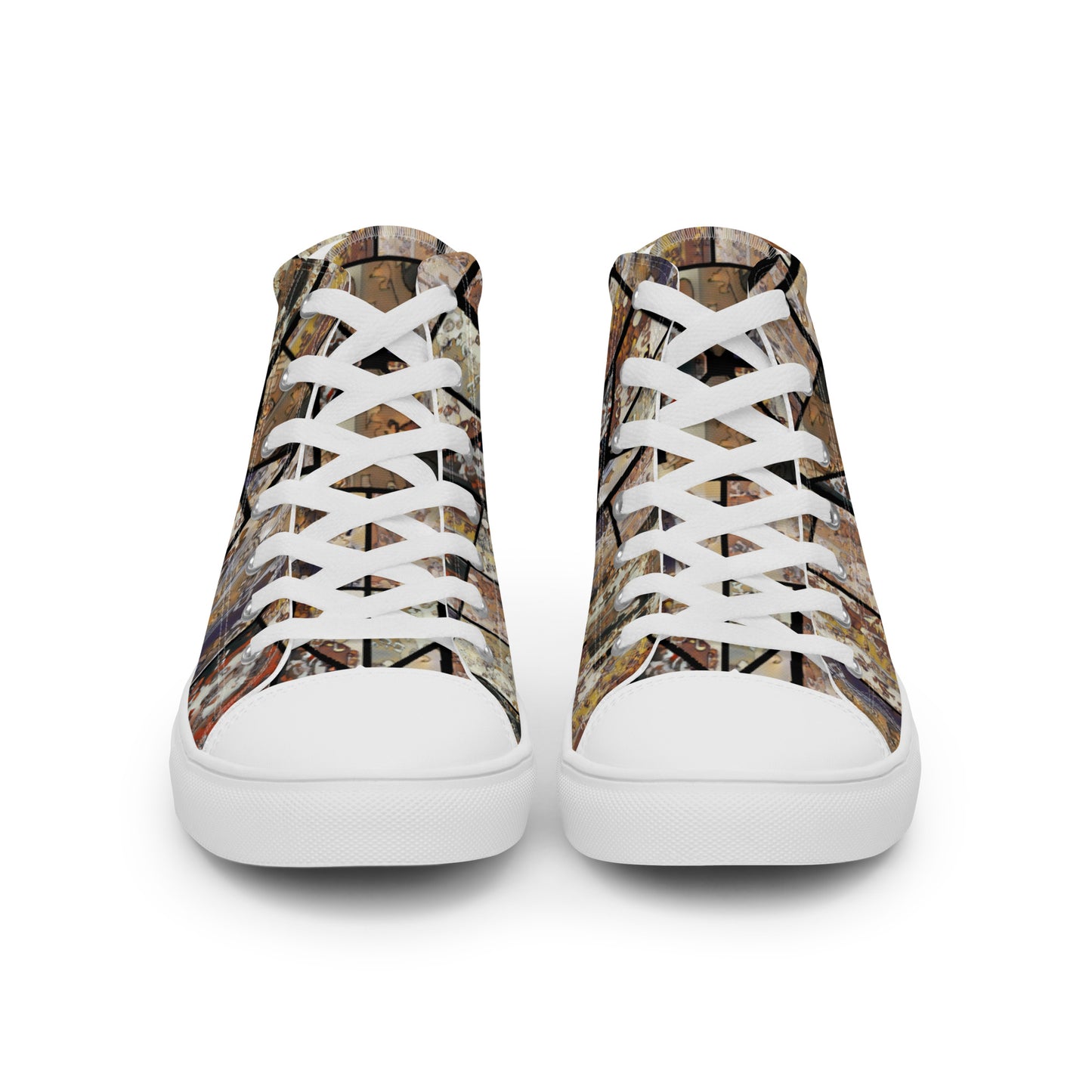 Women’s high top canvas shoes