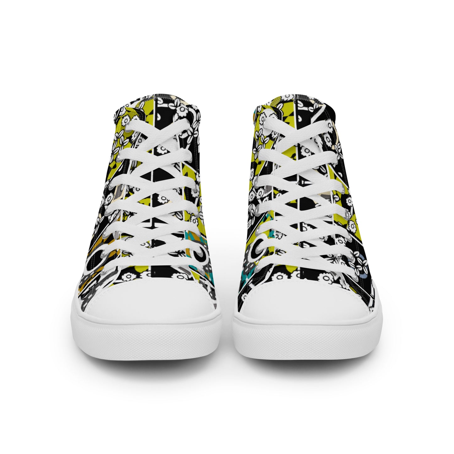 Women’s high top canvas shoes