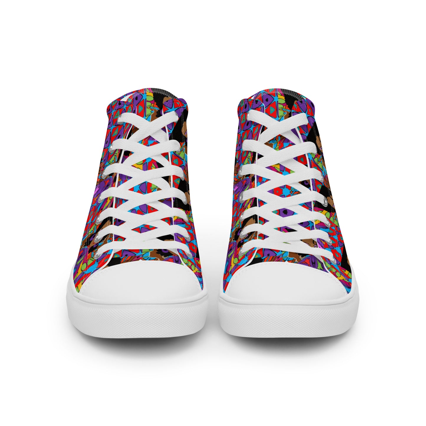 Women’s high top canvas shoes