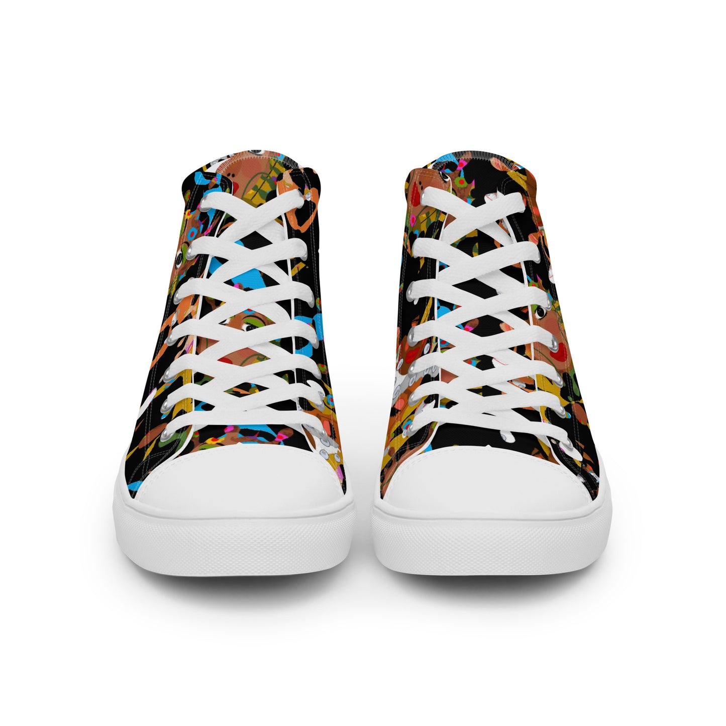 Women’s high top canvas shoes