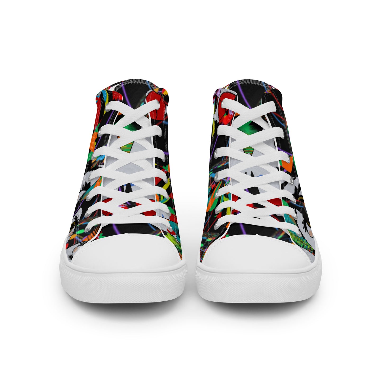 Women’s high top canvas shoes