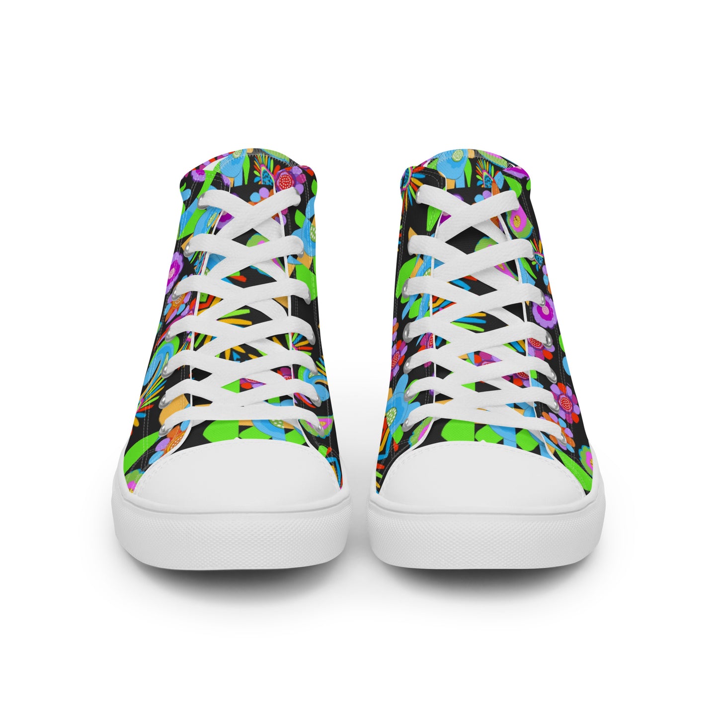 Women’s high top canvas shoes