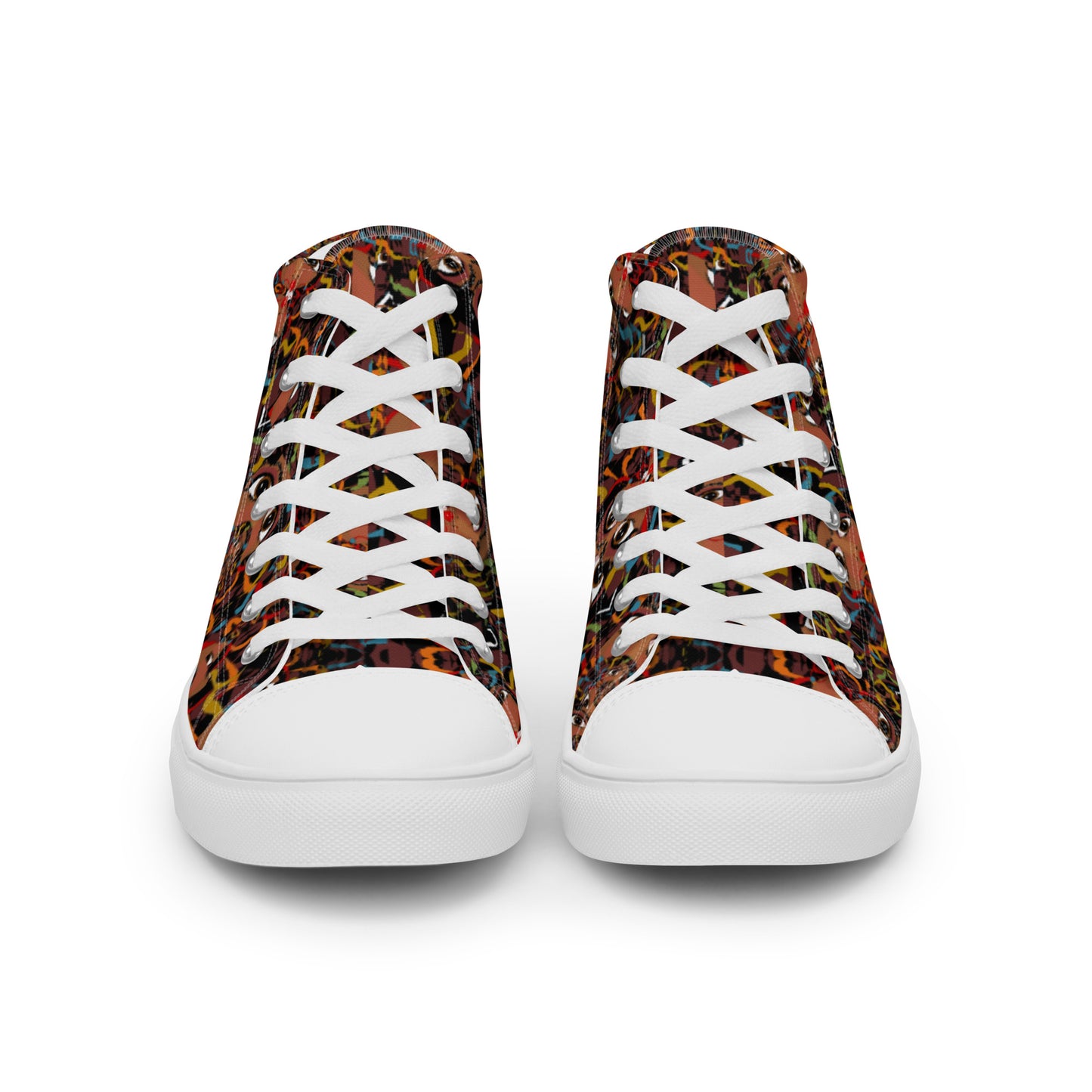 Women’s high top canvas shoes