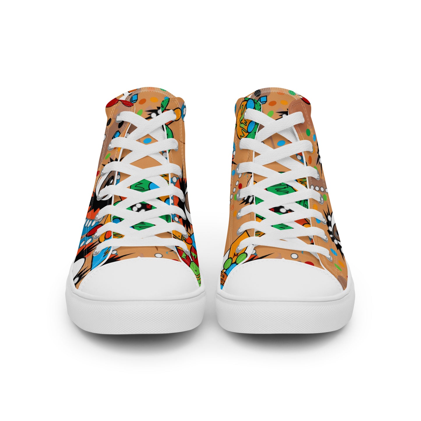 Women’s high top canvas shoes