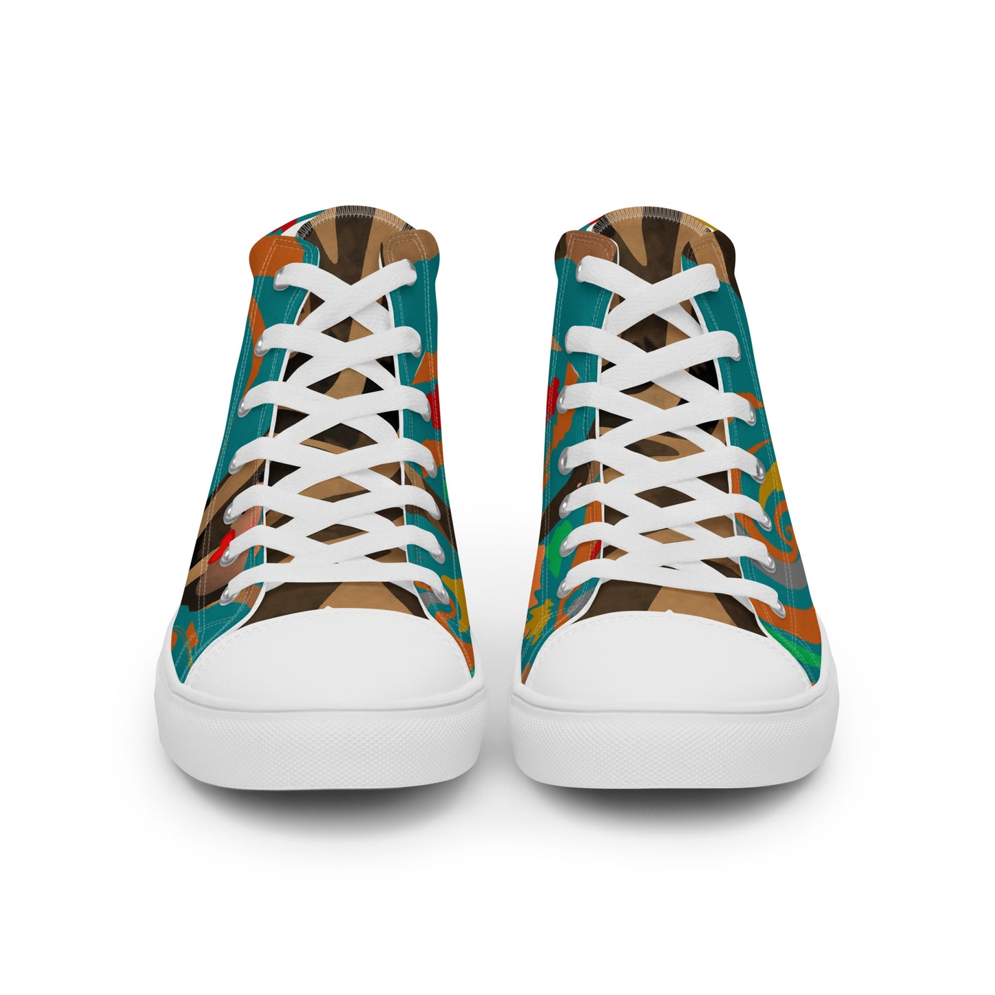 Women’s high top canvas shoes